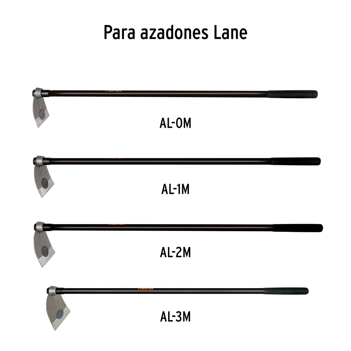 Mango de repuesto para azadón lane 54"