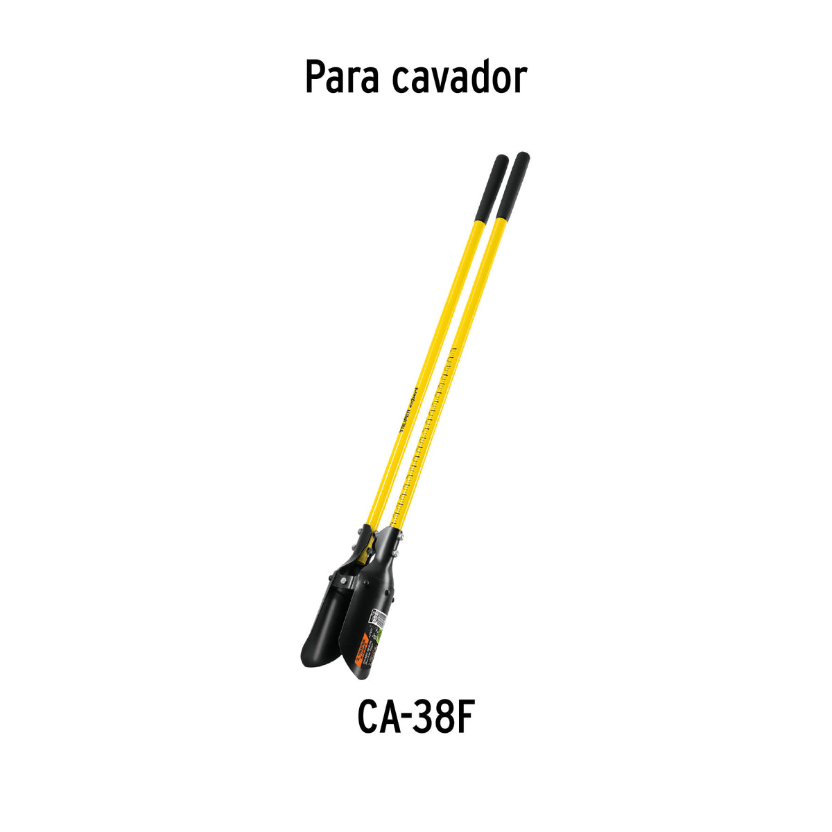 Mango de repuesto fibra de vidrio para cavador CA-38F, 48'