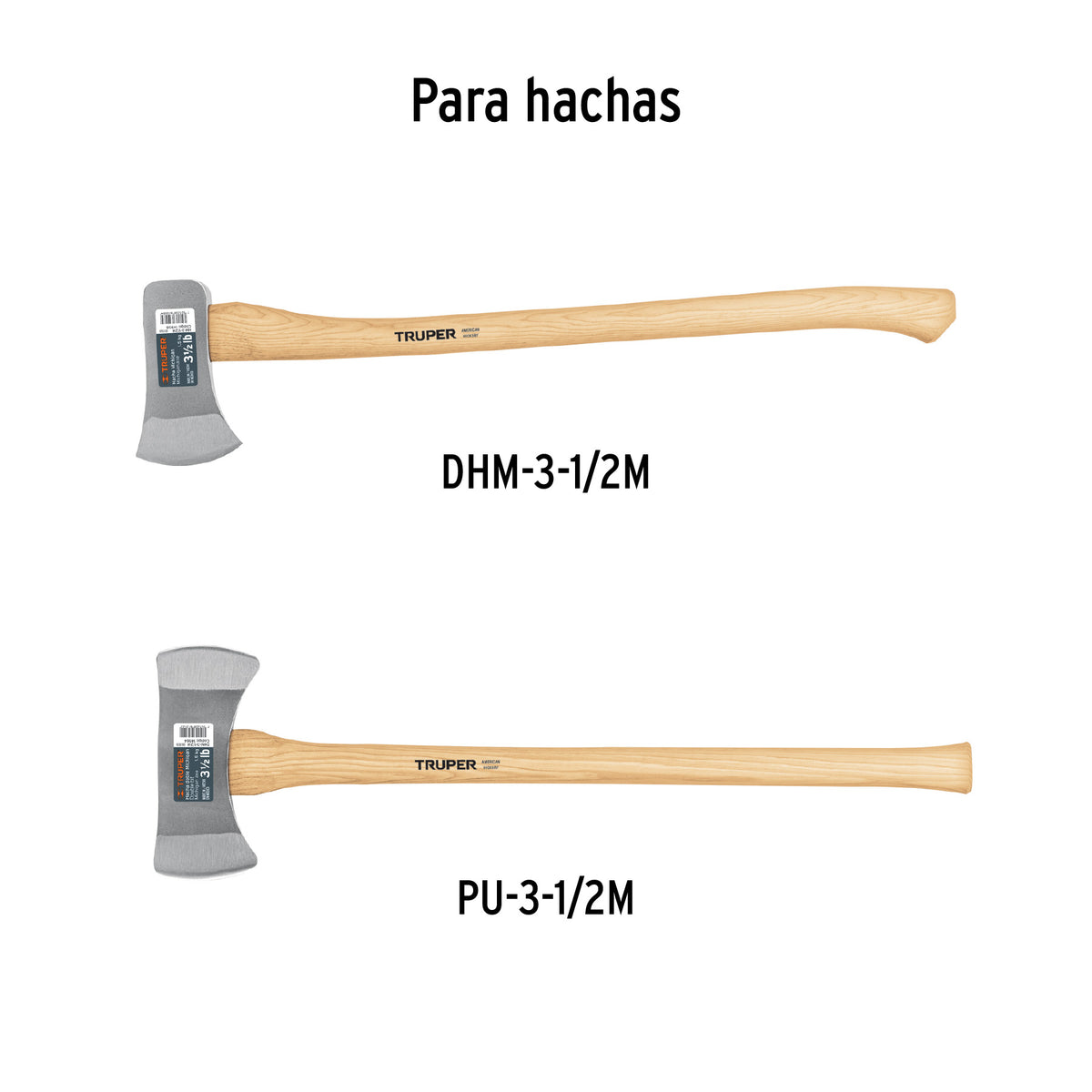 Mango de repuesto para hacha DHM-3-1/2M