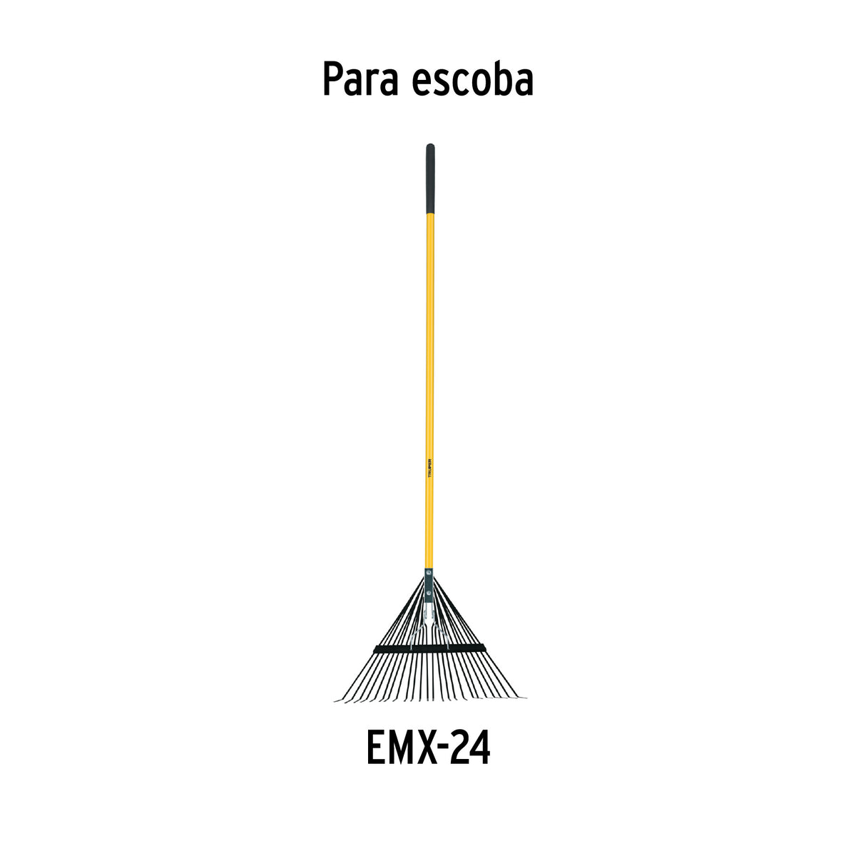 Mango de repuesto largo, para escoba de jardín, 54"