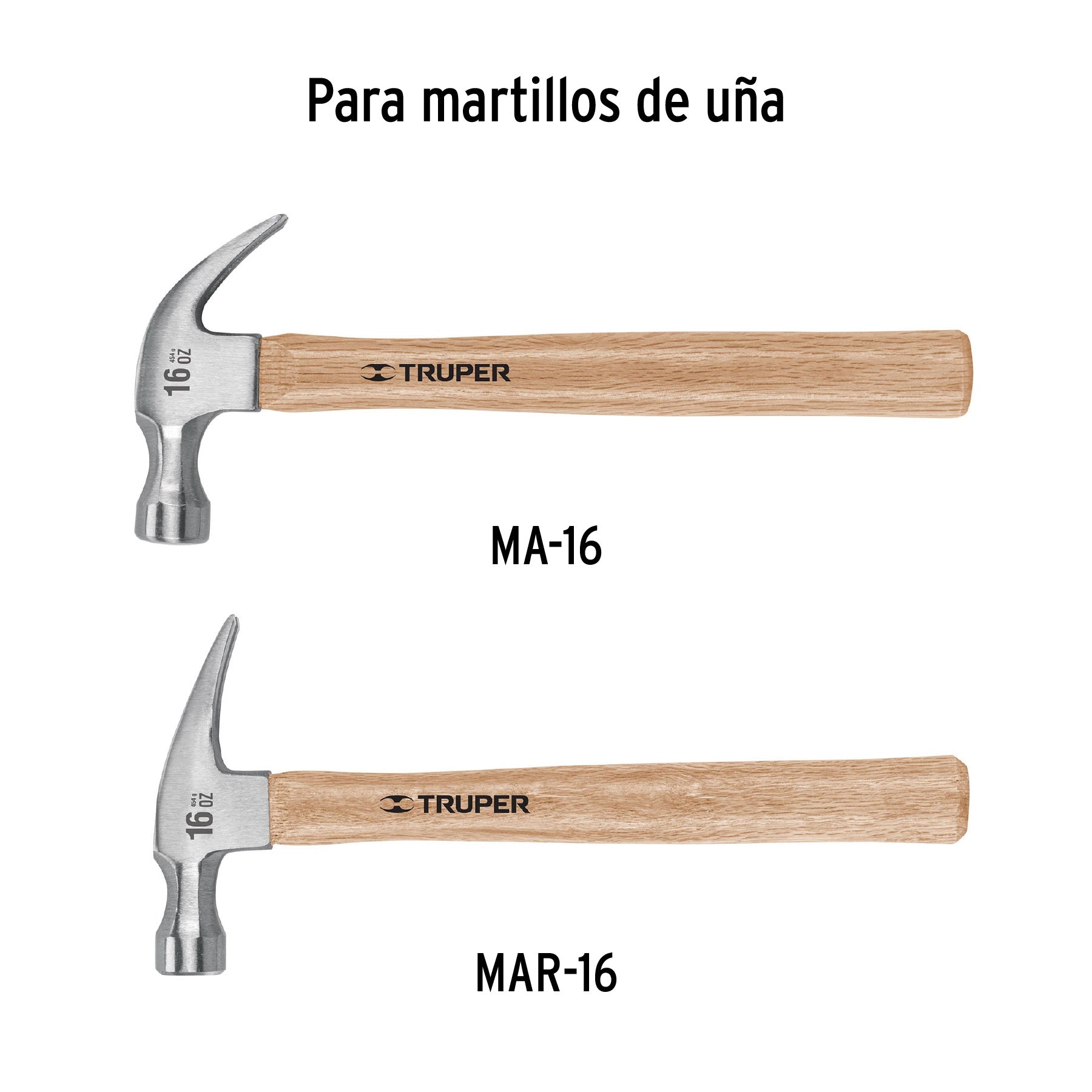Mango de repuesto para martillo de uña ma-16, 13-1/2"