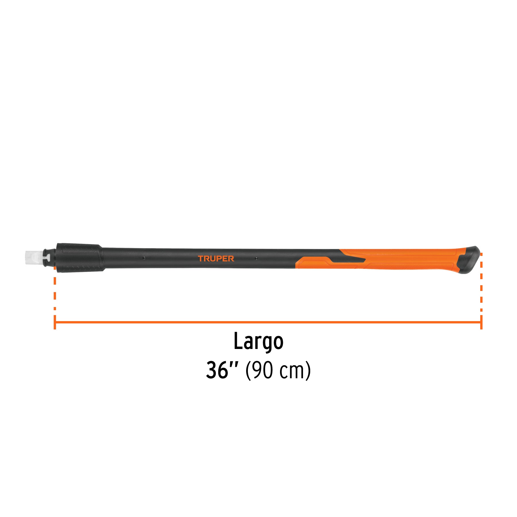 Mango de fibra d/vidrio para marros de 6 a 16 lb, 36',Truper