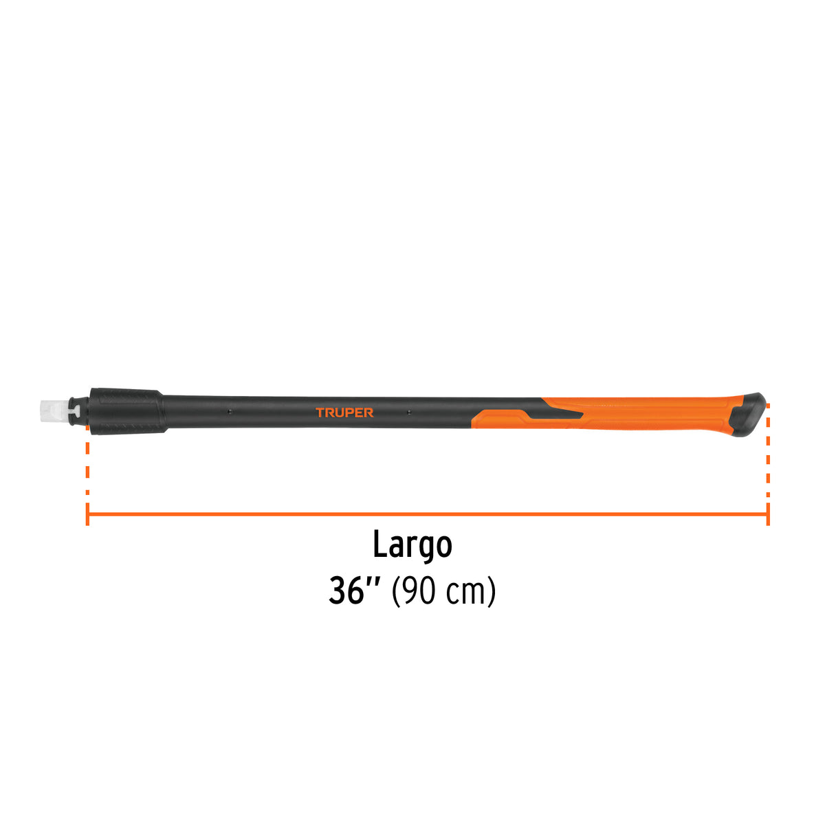 Mango de fibra d/vidrio para marros de 6 a 16 lb, 36',Truper