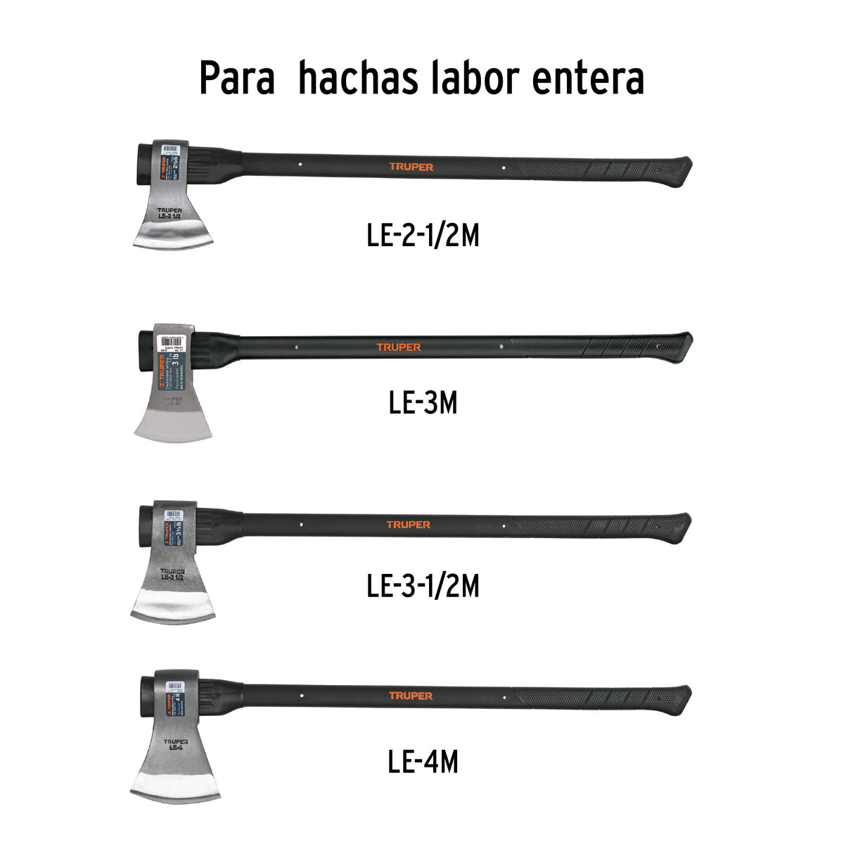 Mango de repuesto para hacha media labor y labor entera, 36"
