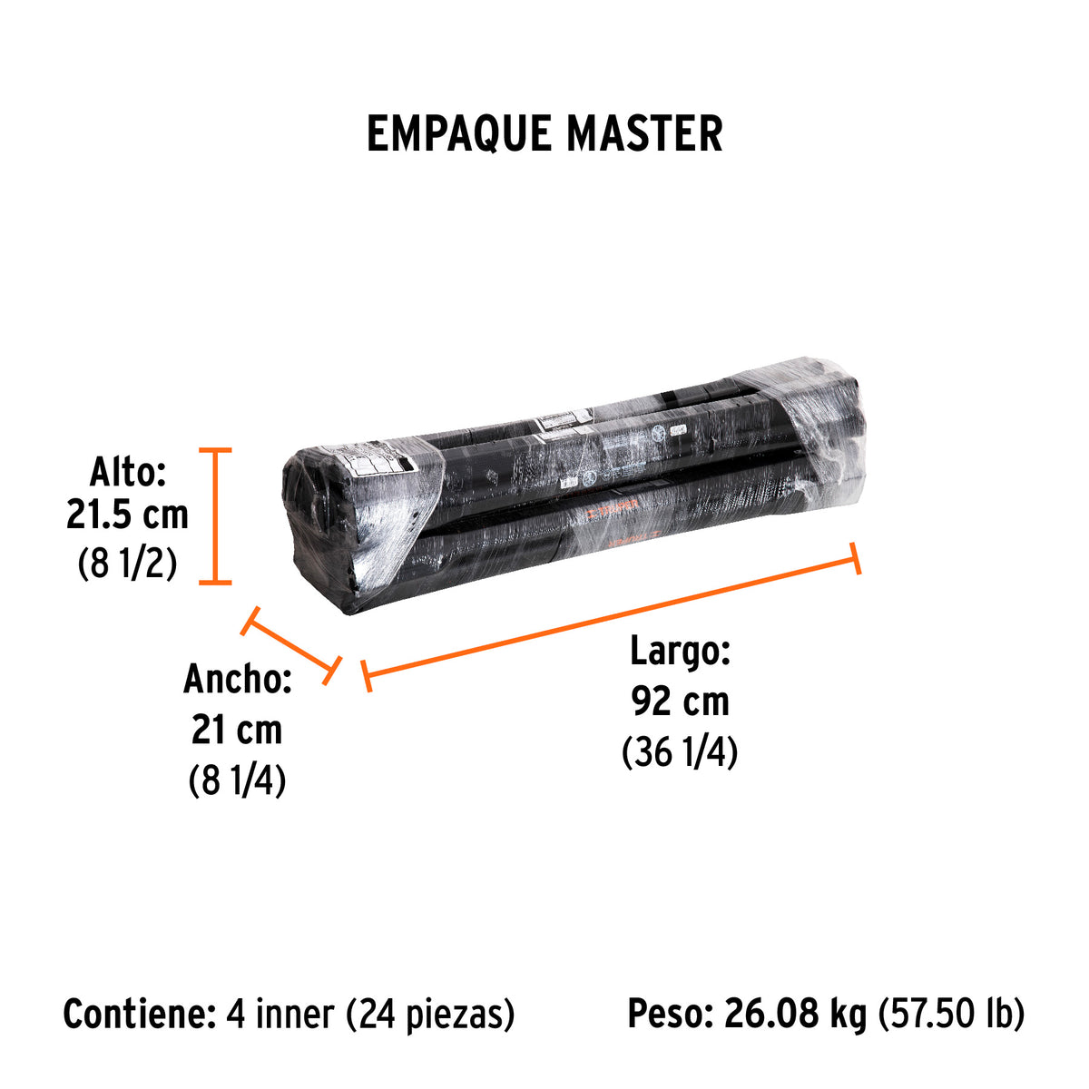 Mango de repuesto para hacha media labor y labor entera, 36"