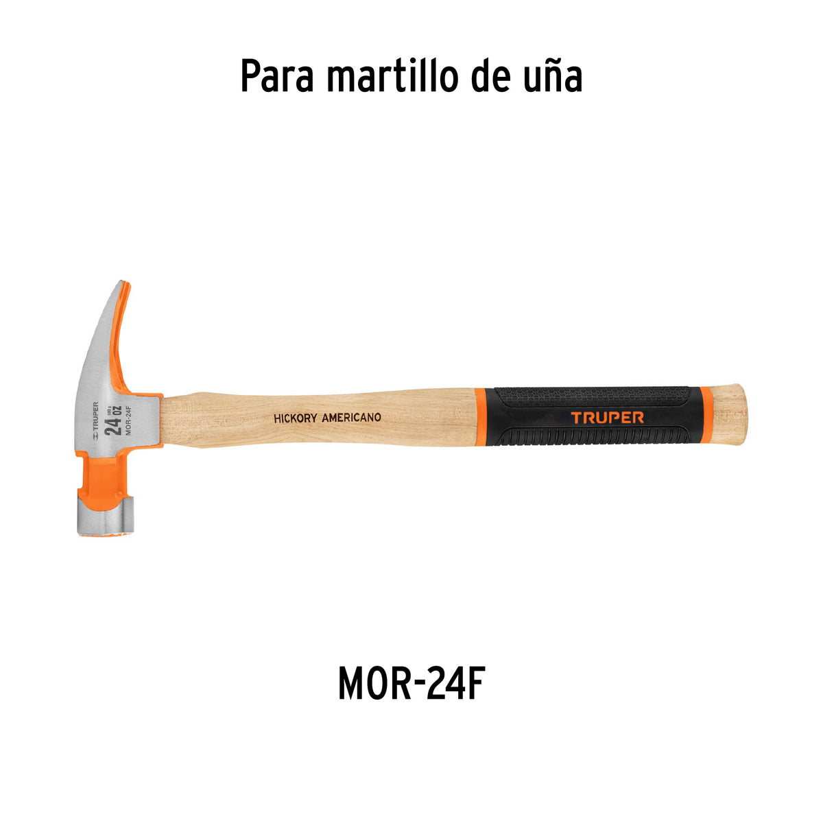 Mango de repuesto para martillo de uña mor-24f, 16"