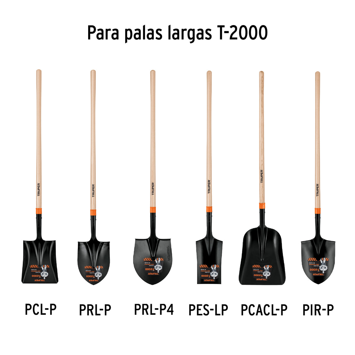 Mango de repuesto para pala promo larga, 41"