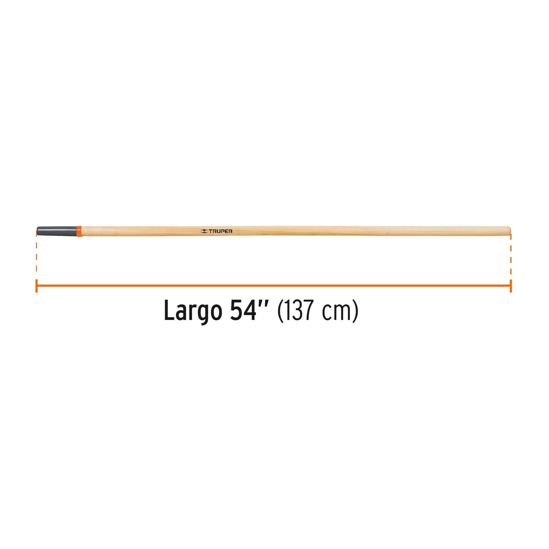 Mango de repuesto para rastrillo, r-16am y atj, 54"