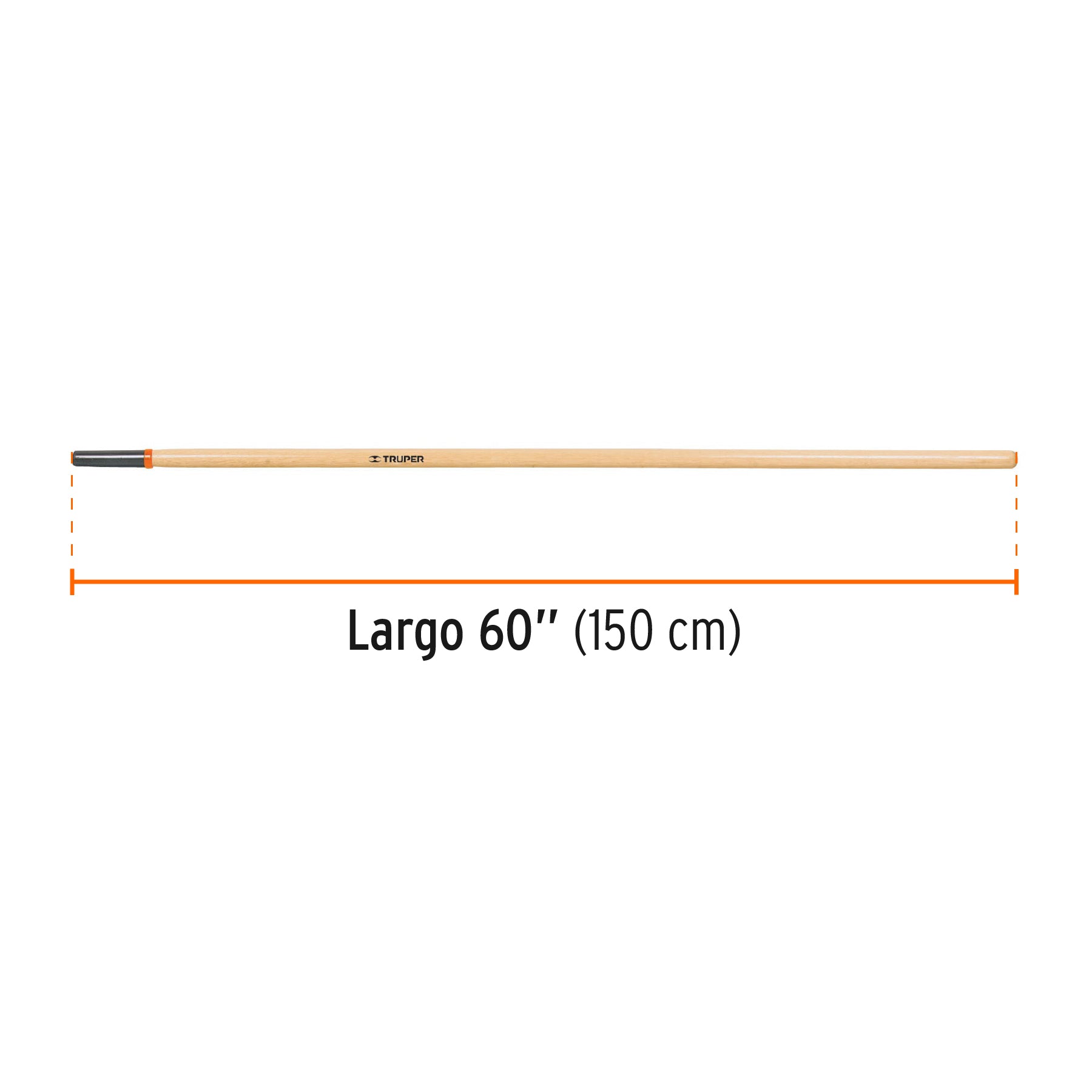 Mango de repuesto para rastrillo, r-16m, 60"