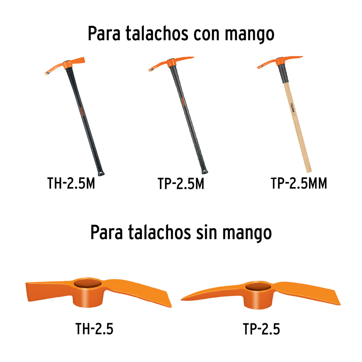 Mango de repuesto para talachos de 2.5 lbs, 36"