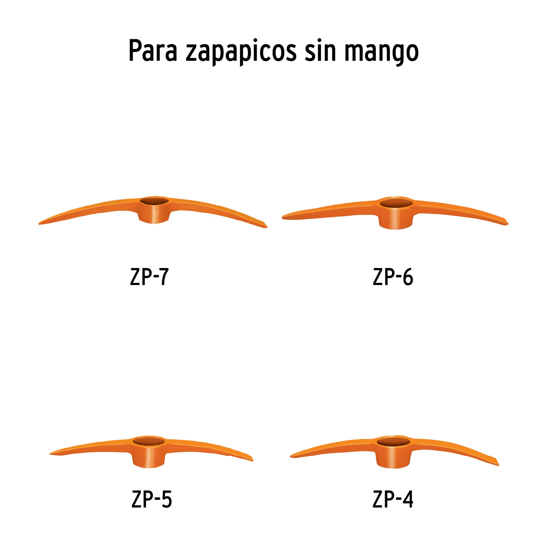 Mango de madera 36' para zapapicos y talachos de 4 a 7 lb