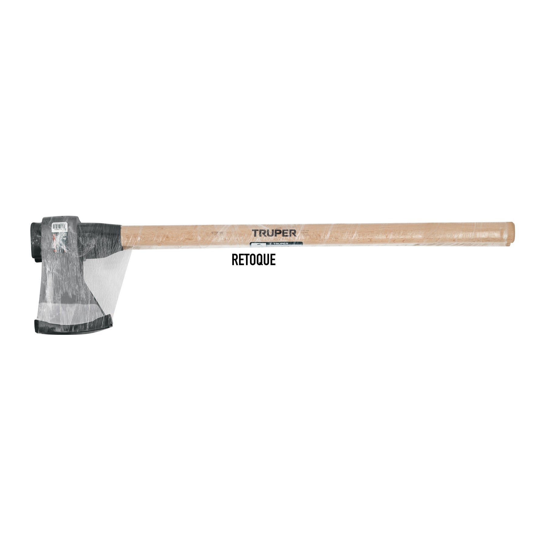 Hacha media labor 4 lb con mango de madera de 36',Truper