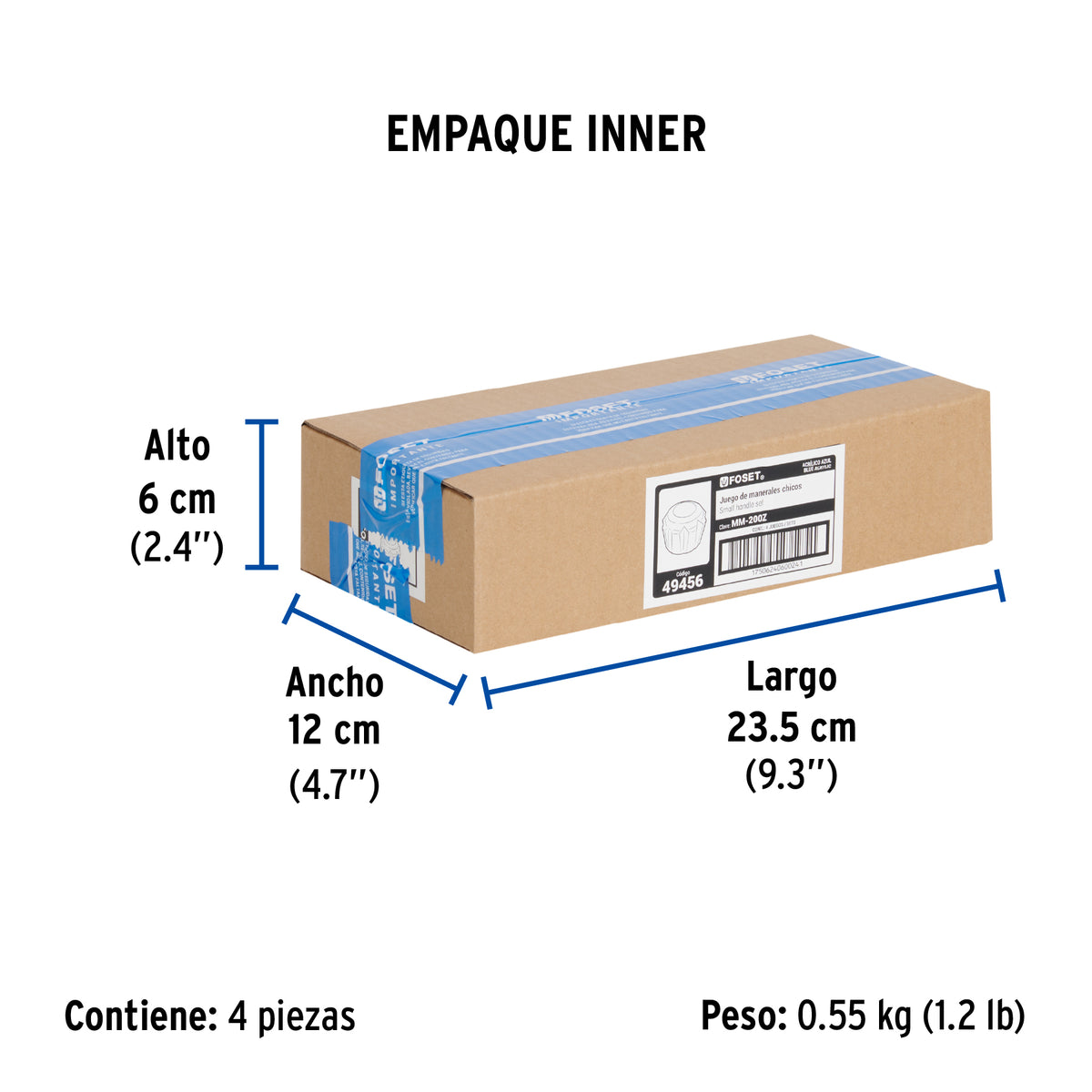 Juego 2 manerales de acrilico fregadero y lavabo azul, Basic