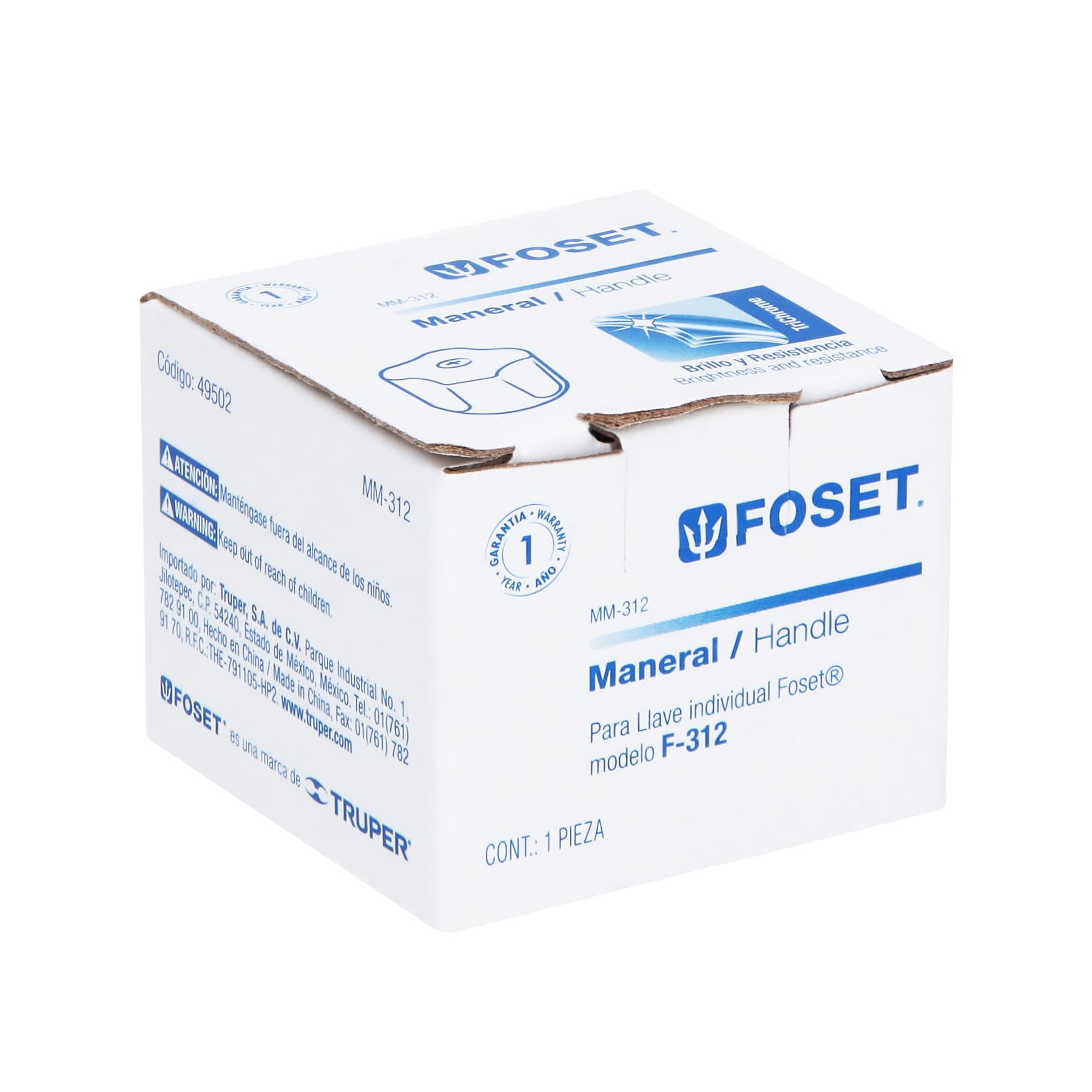 Maneral de repuesto para llave F-312, Basic