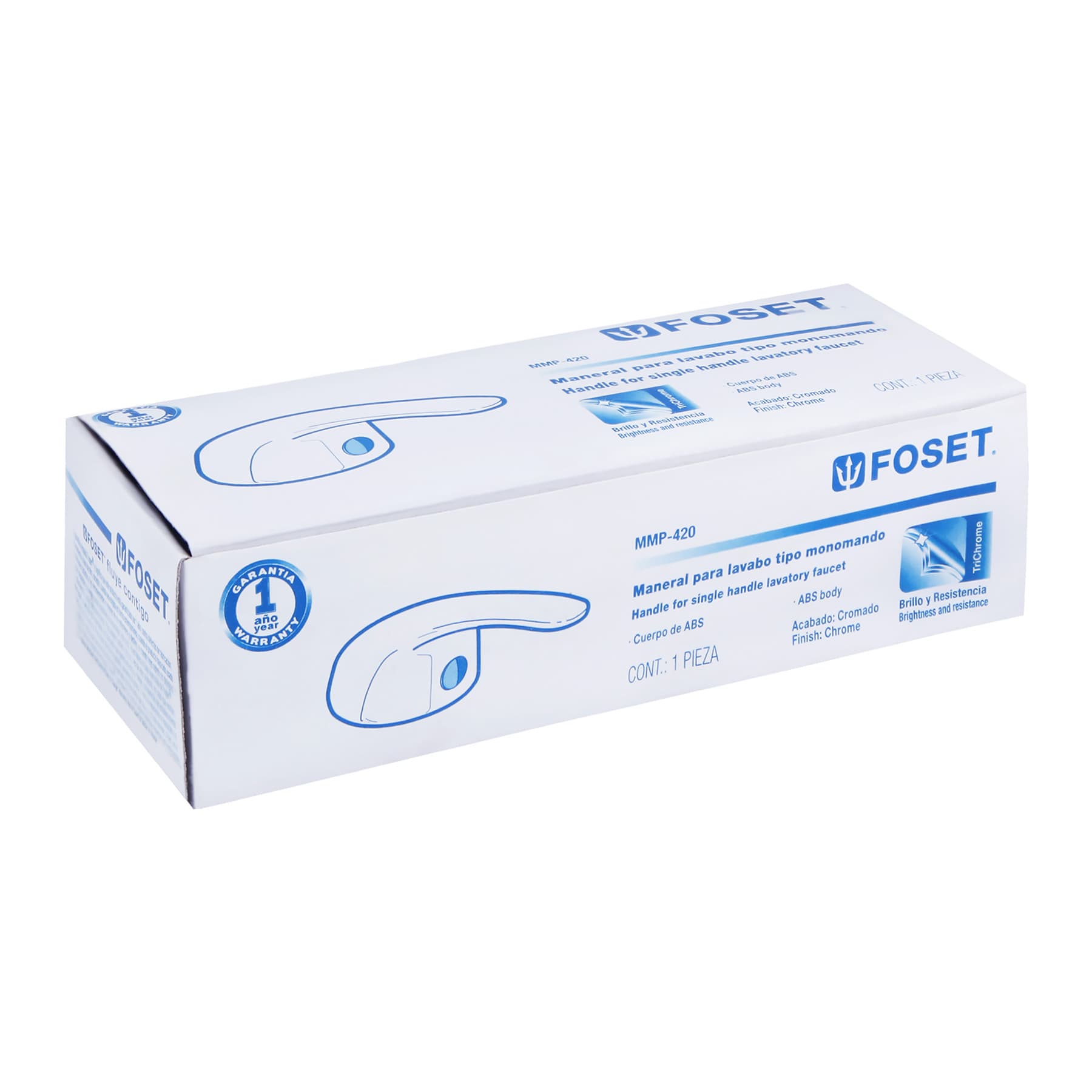 Maneral monomando de plástico para lavabo, Basic