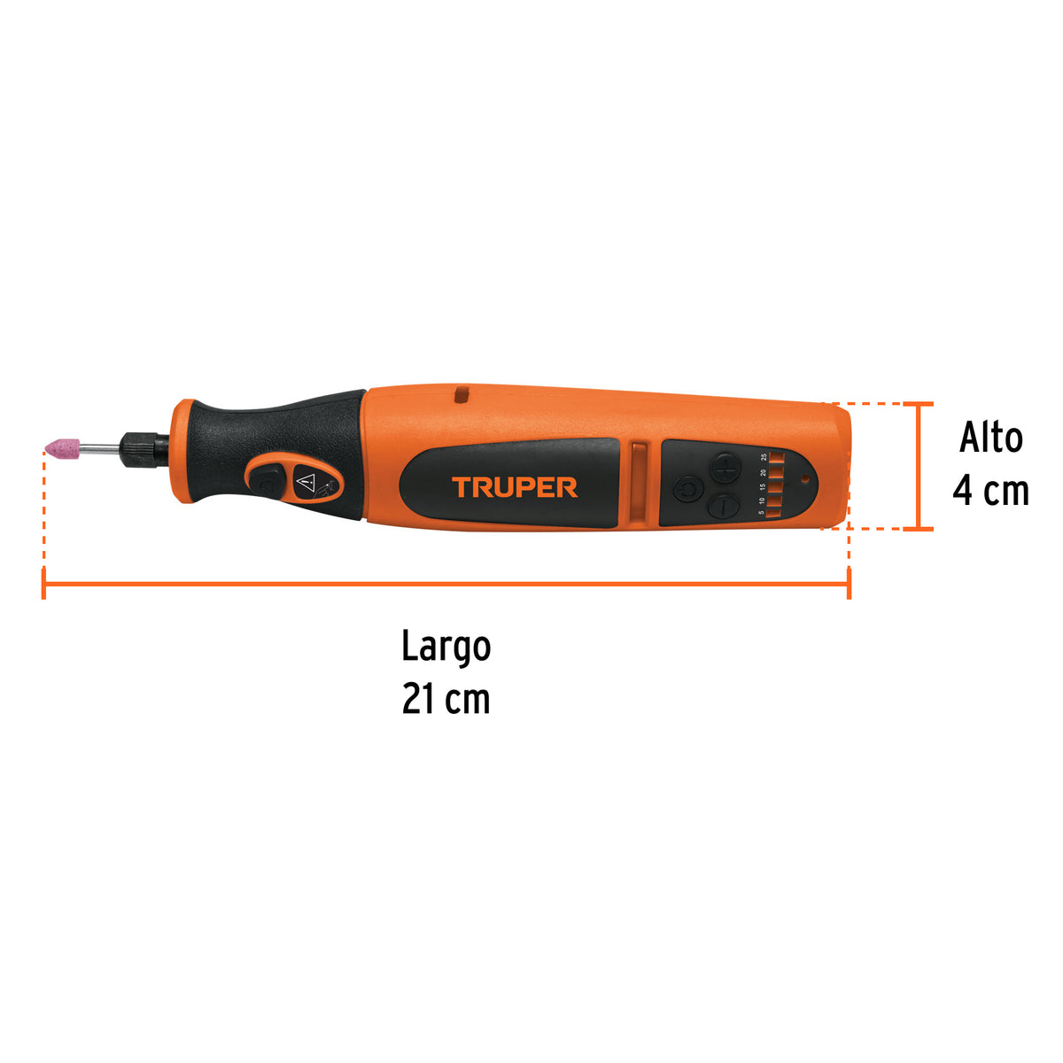 Herramienta rotativa inalámbrica 7.2 V, profesional, Truper
