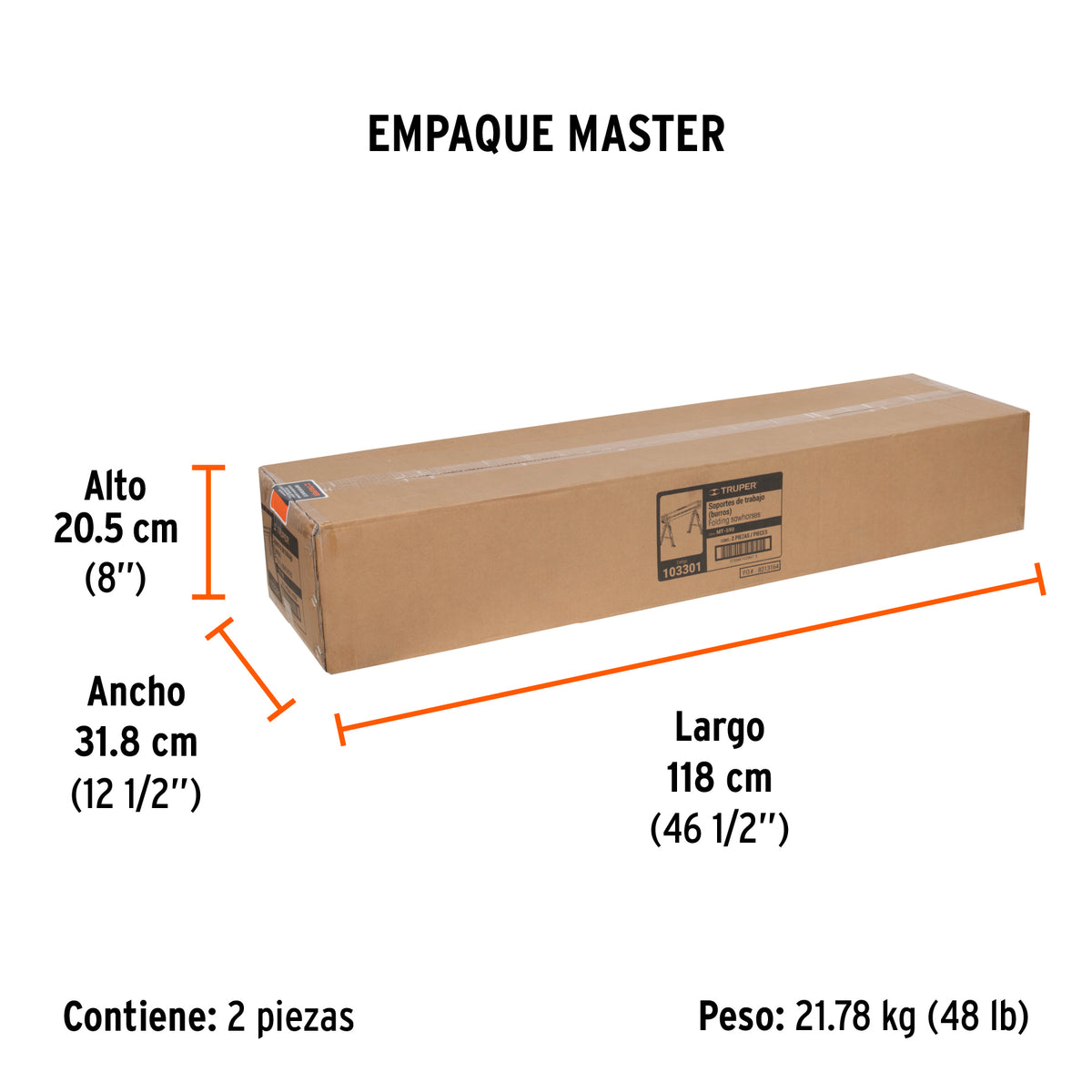 Burro/Mesa de trabajo, multiusos, Truper