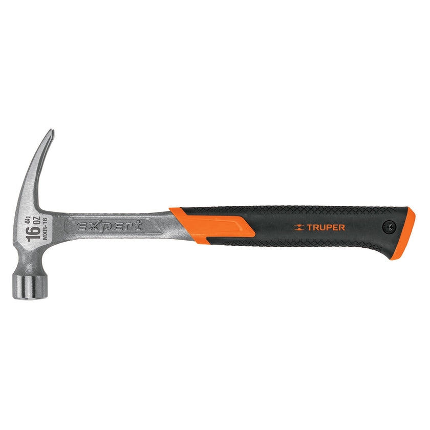 Martillo forjado, uña recta, 16 oz, mango de neopreno