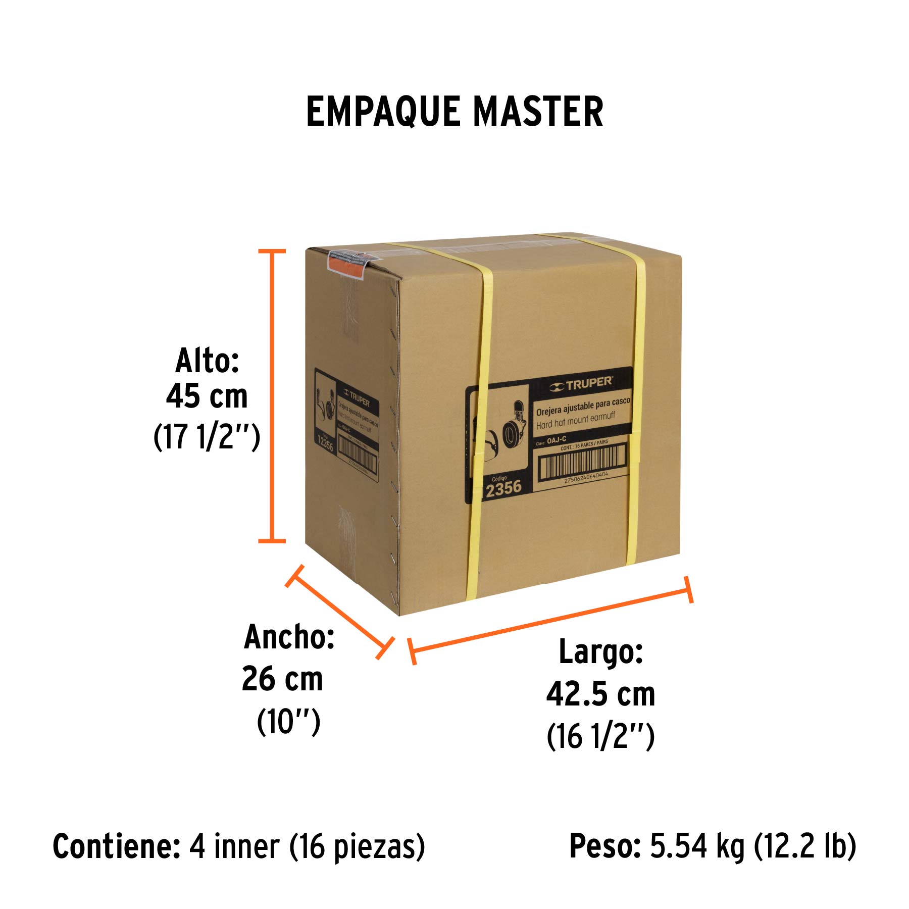 Orejera ajustable para casco