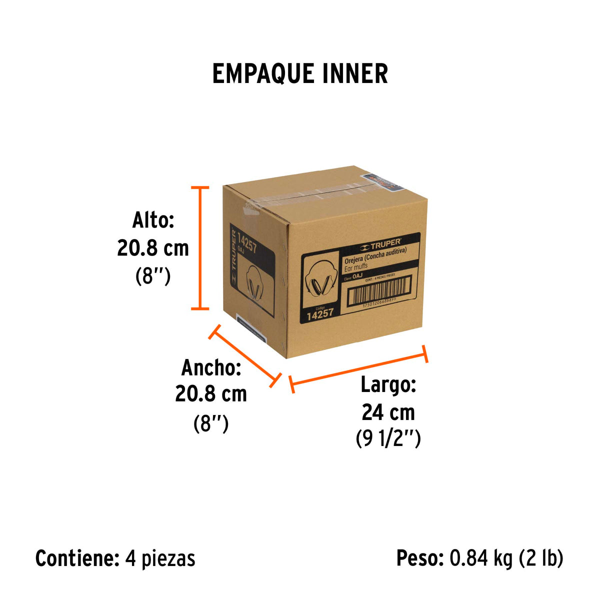 Orejera ajustable
