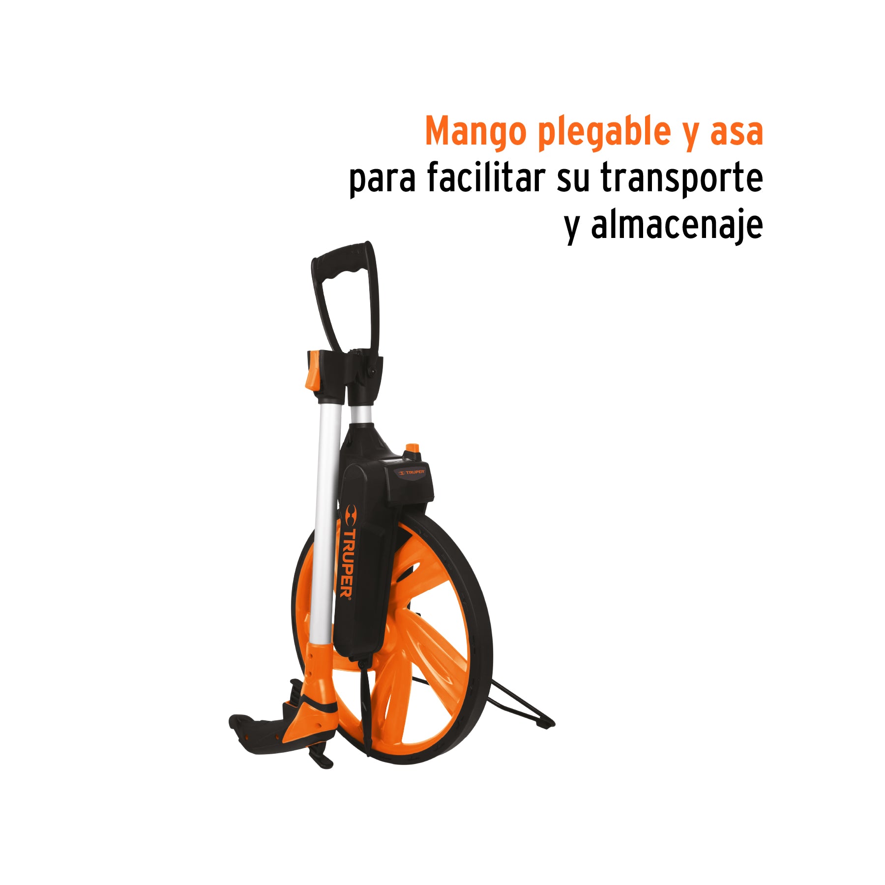 Odómetro con freno, rueda de 13", TRUPER