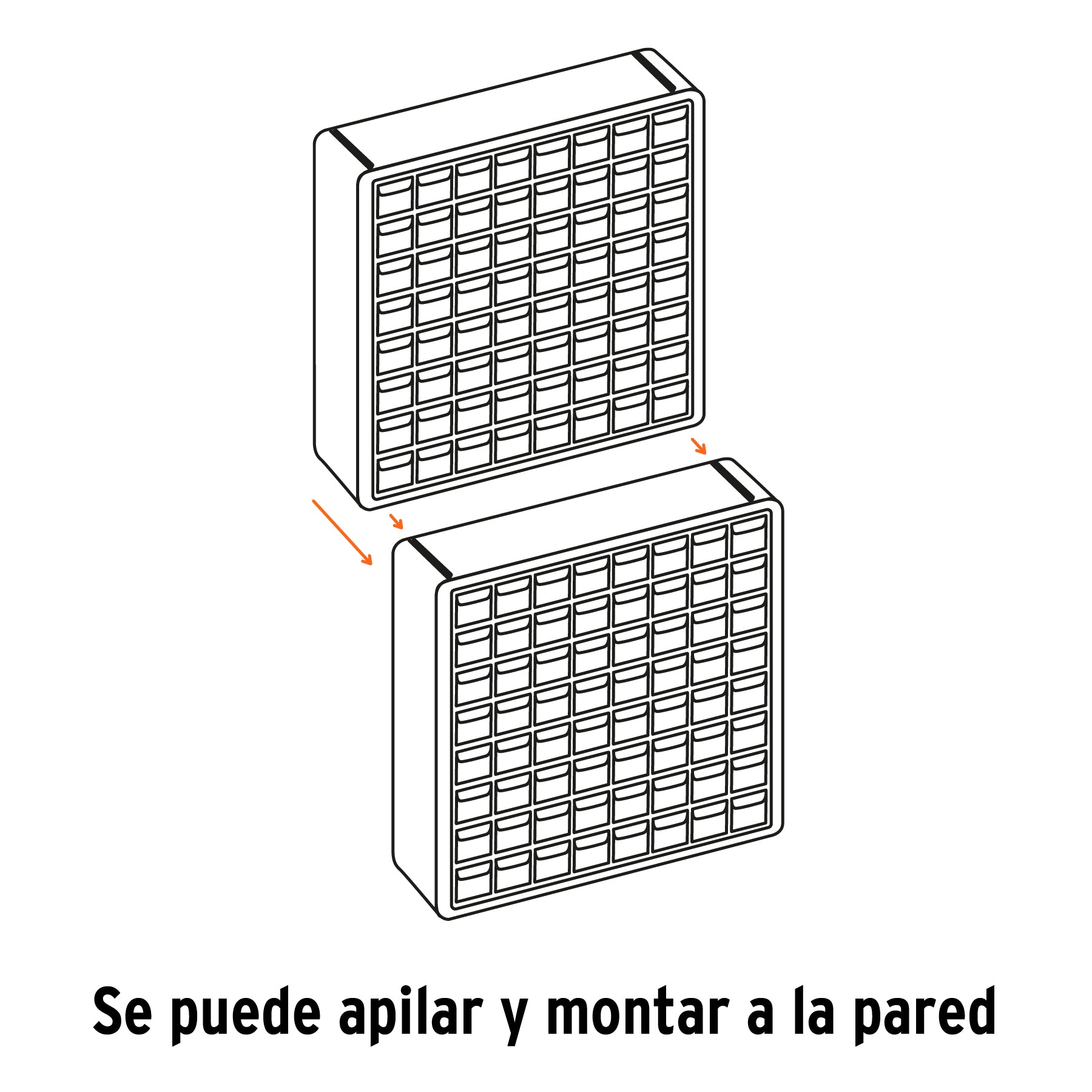 Organizador 20" con 64 compartimentos