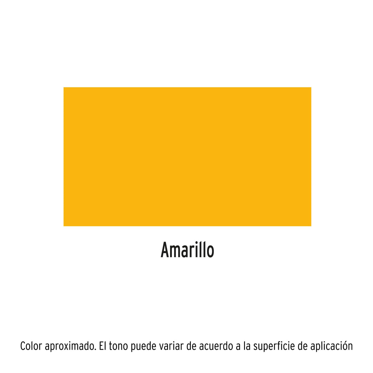 Pintura (Esmalte acrílico) en aerosol, amarillo