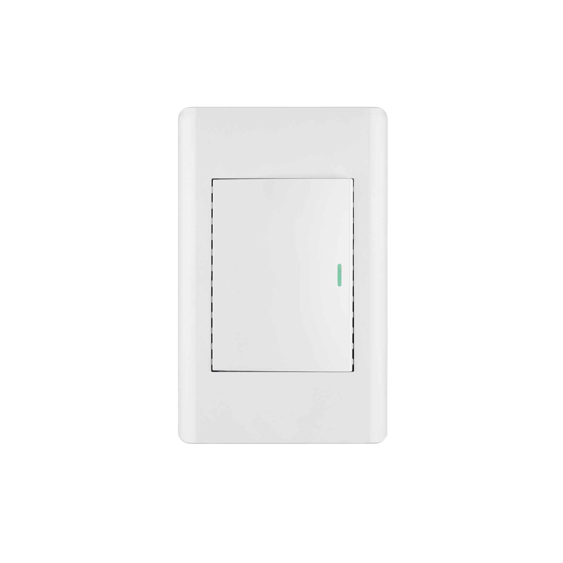 Placa armada blanca 1 interruptor 3 módulos, Lisboa, Volteck