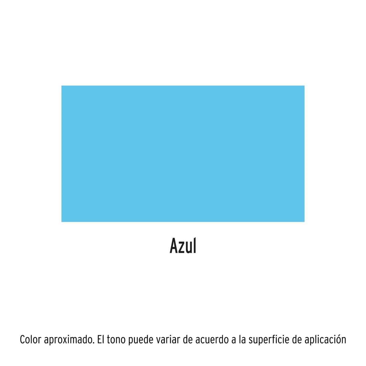 Pintura (Esmalte acrílico) en aerosol, azul