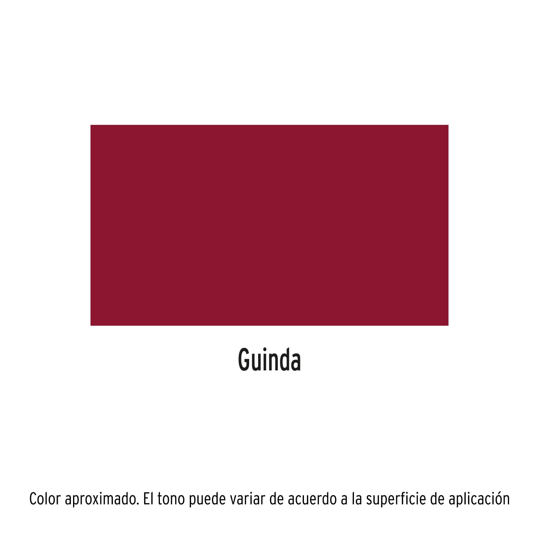 Pintura (Esmalte acrílico) en aerosol, guinda
