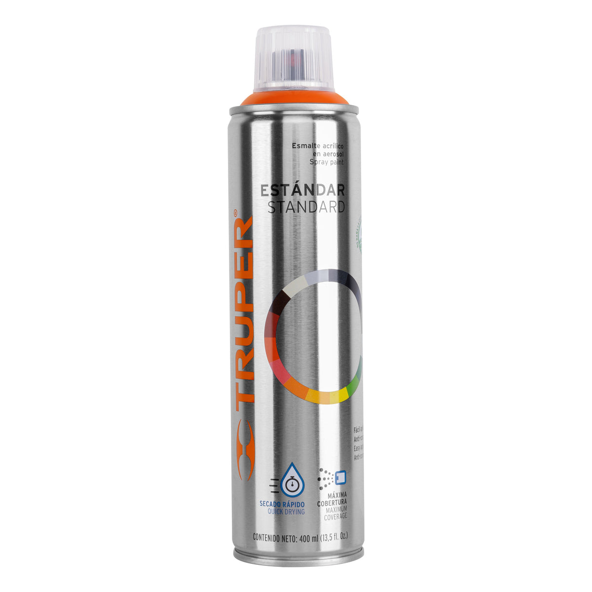 Pintura (Esmalte acrílico) en aerosol, naranja