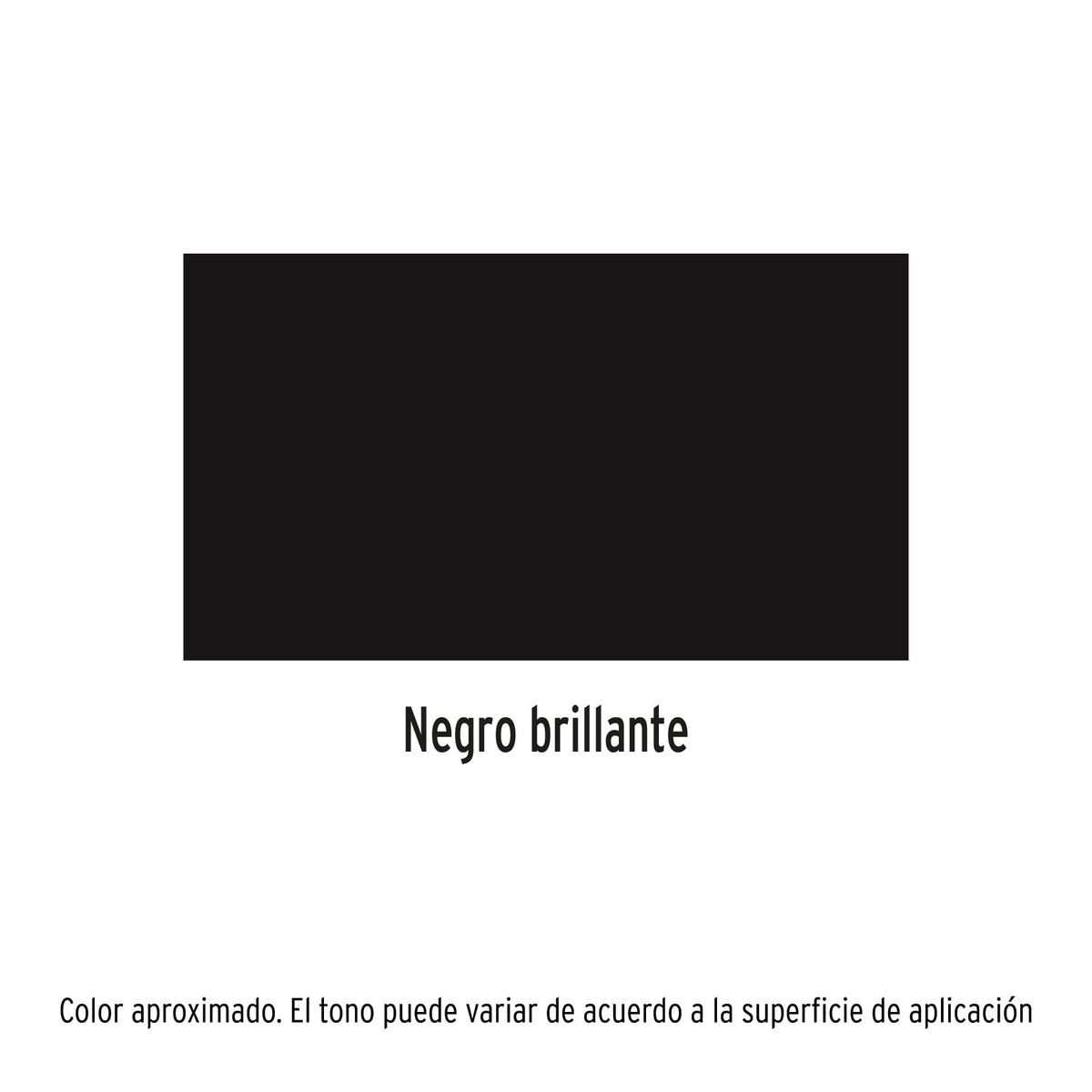 Pintura (Esmalte acrílico) en aerosol,negro brillante,Pretul