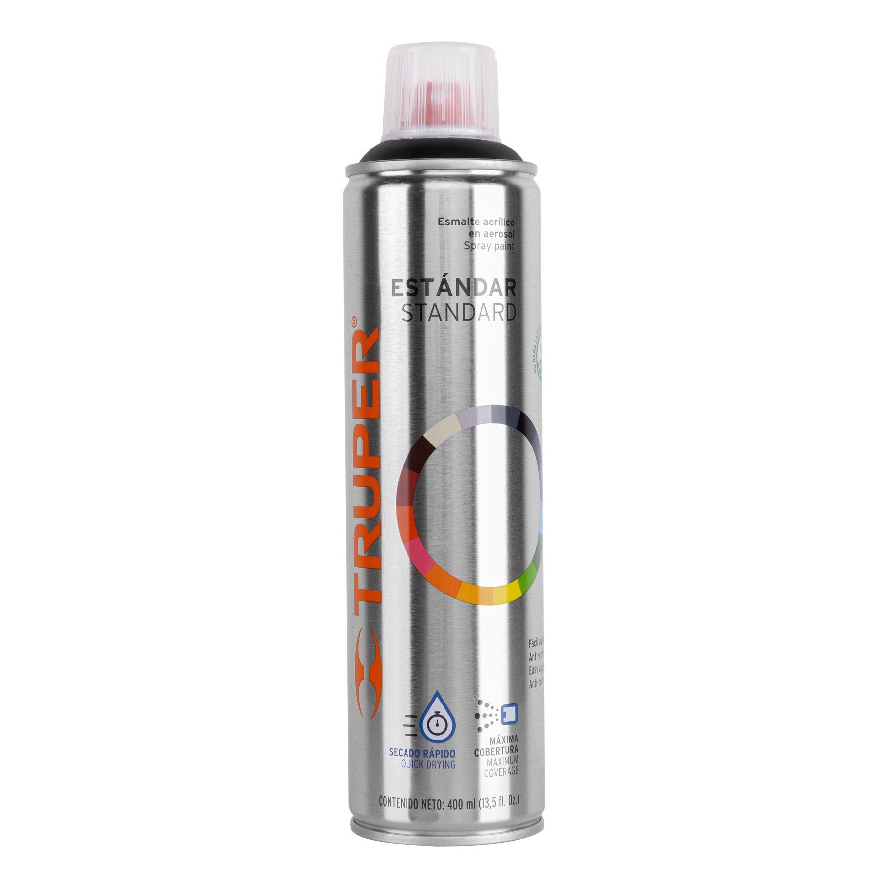 Pintura (Esmalte acrílico) en aerosol, negro mate
