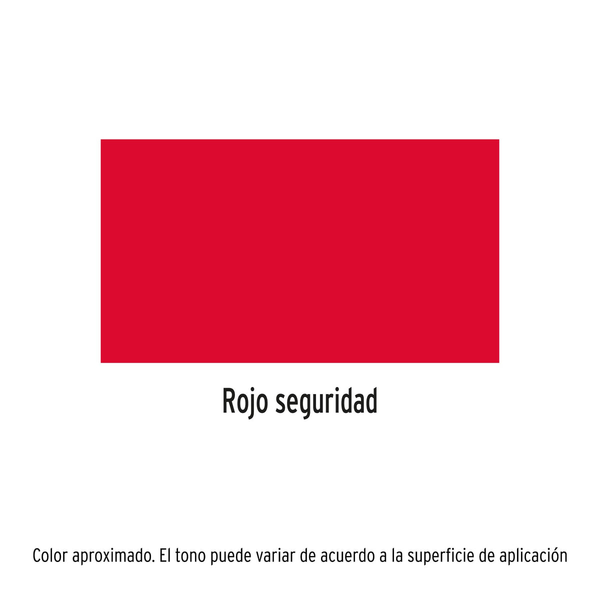 Pintura (Esmalte acrílico) en aerosol, rojo seguridad