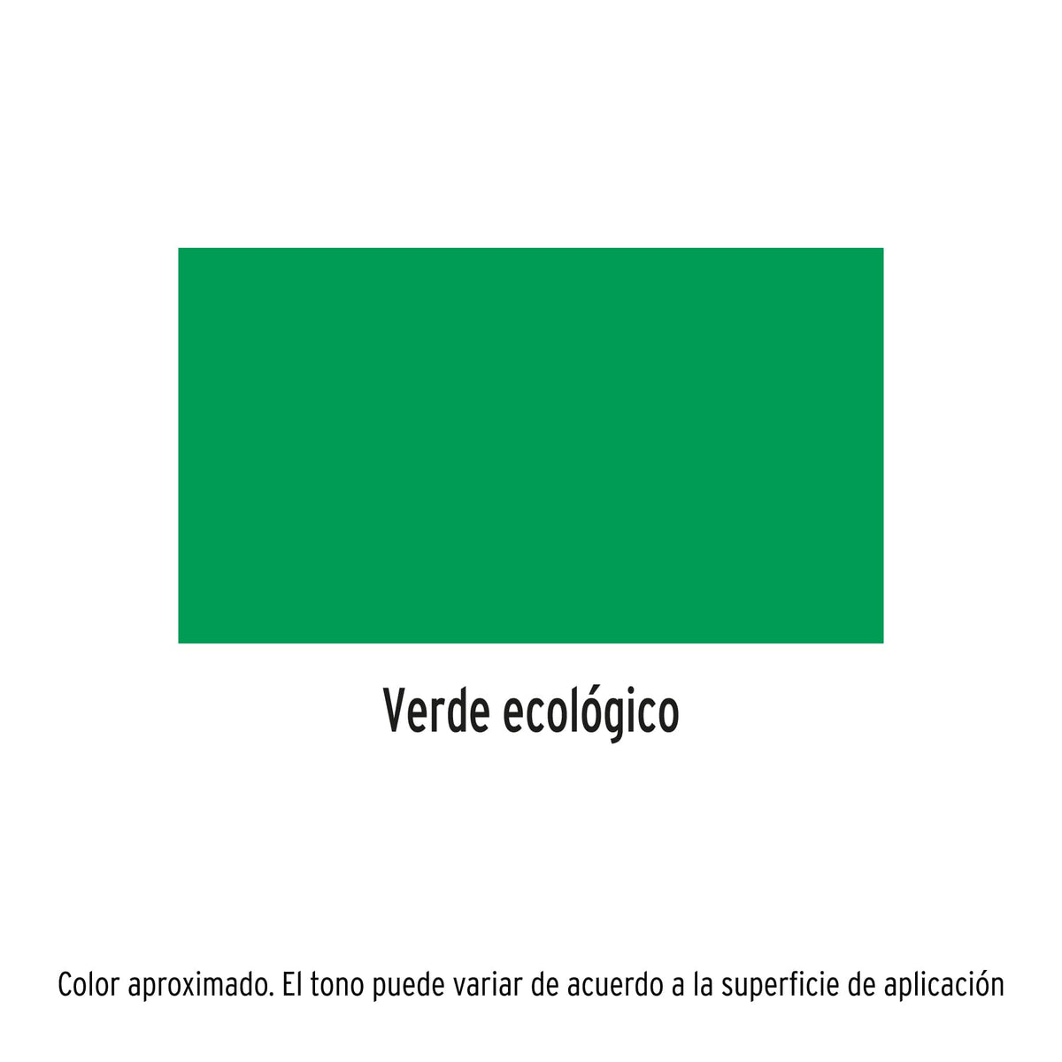 Pintura (Esmalte acrílico) en aerosol, verde ecológico