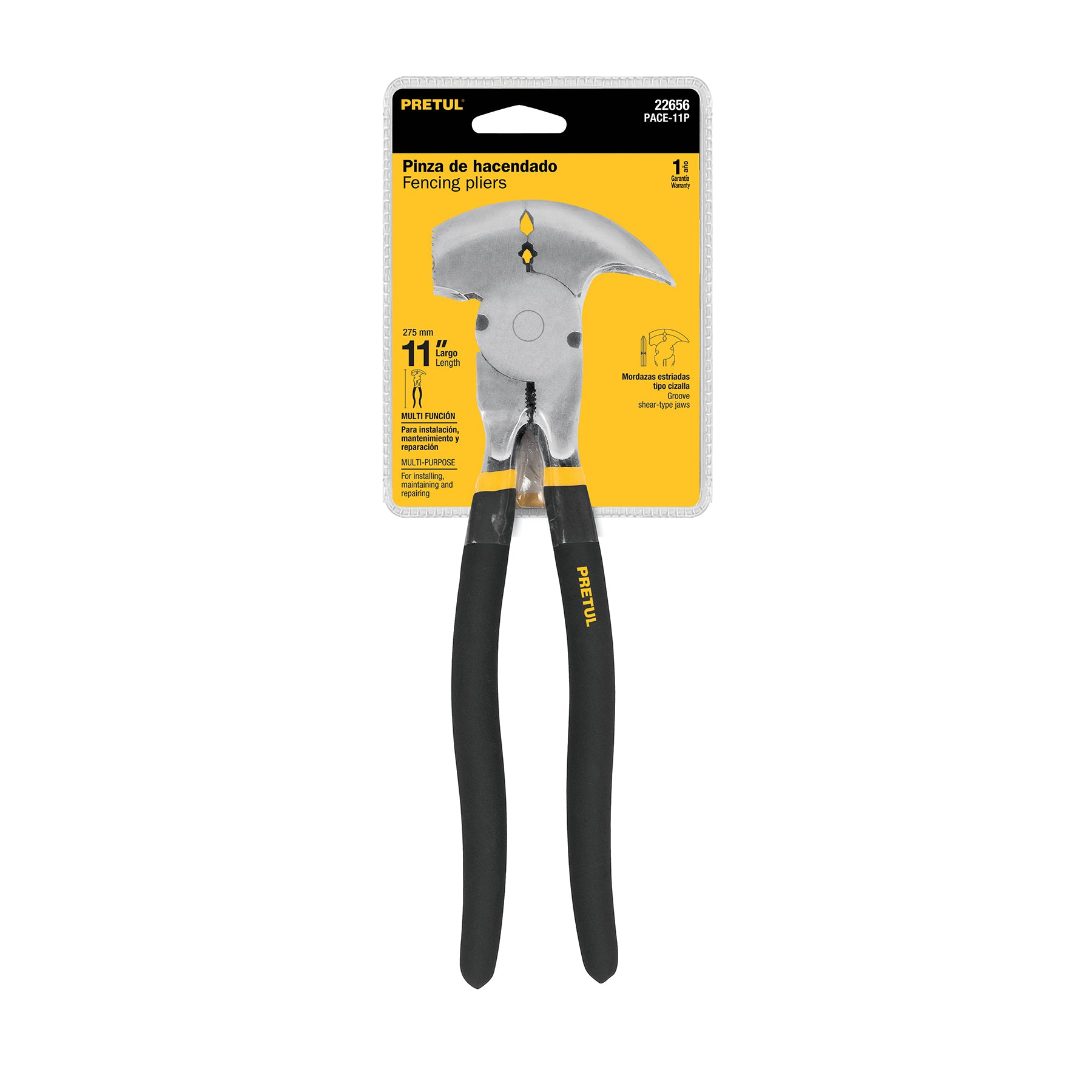 Pinza de hacendado 11", pretul
