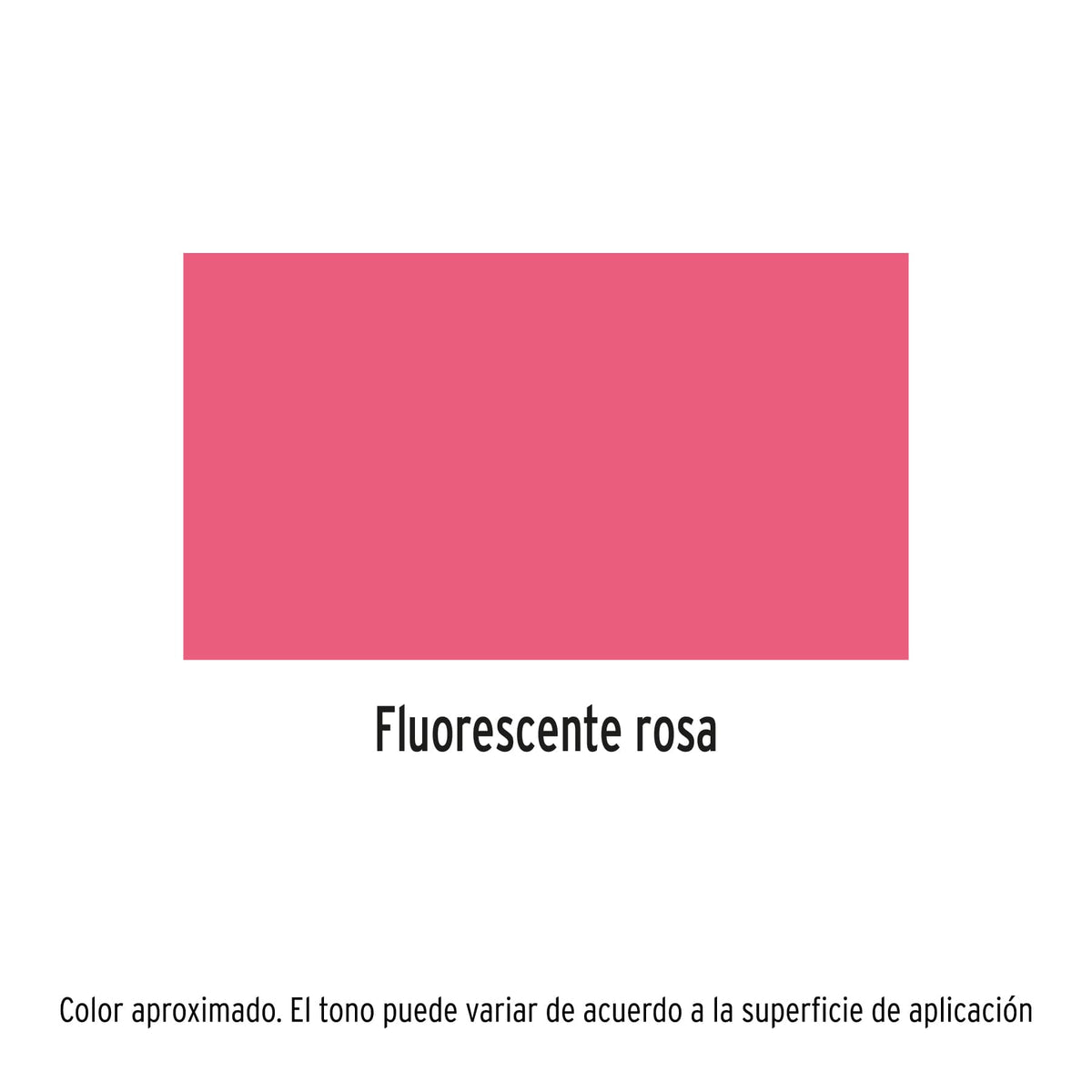 Pintura (Esmalte acrílico) en aerosol, fluorescente, rosa