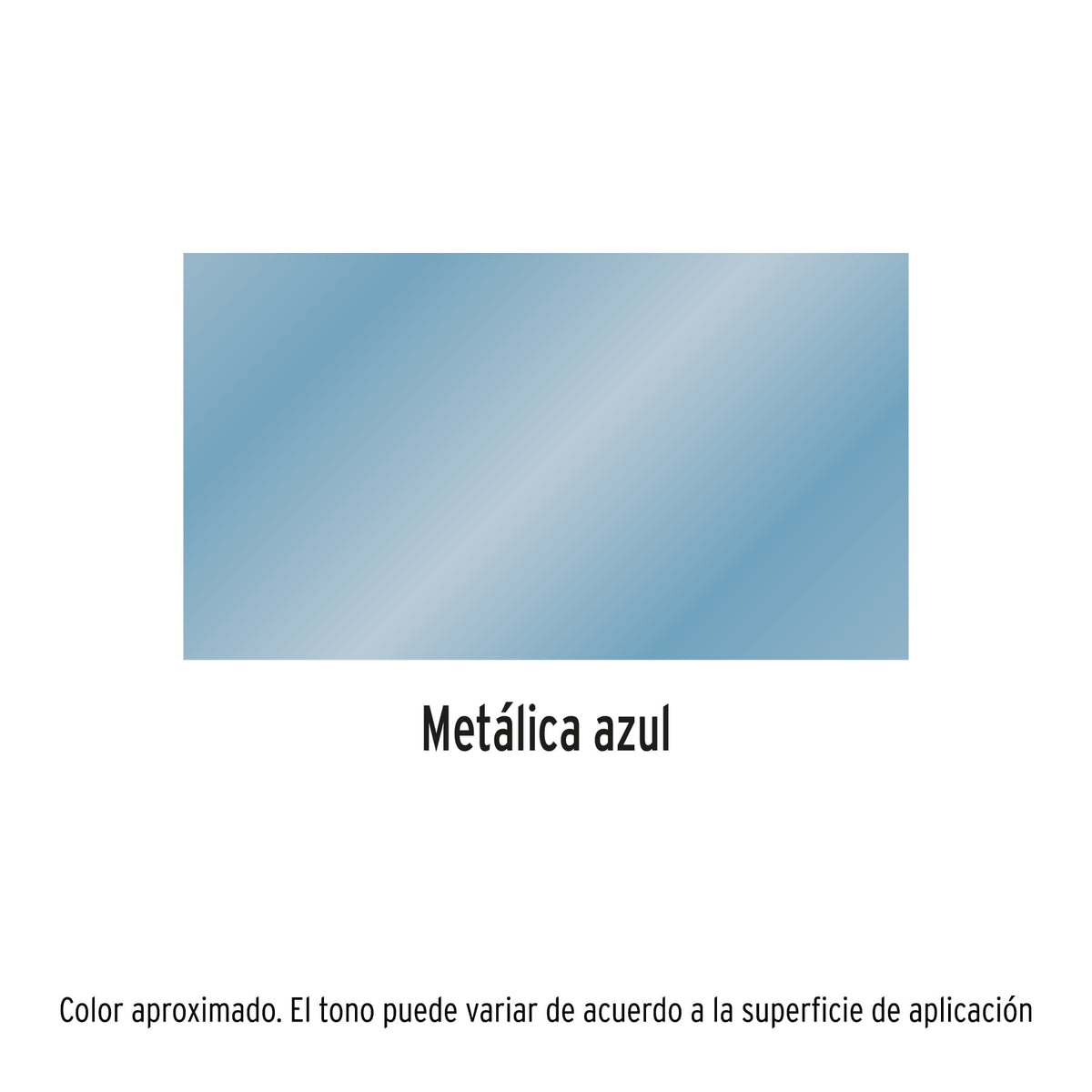 Pintura (Esmalte acrílico) en aerosol, metálica, azul