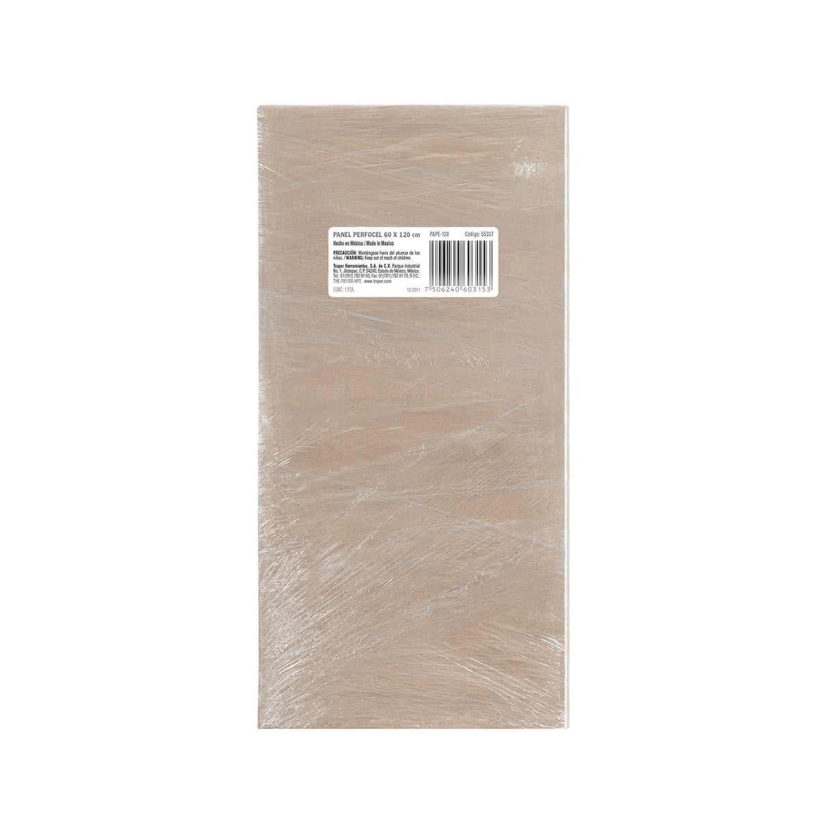 Panel perfocel 60 x 120 cm