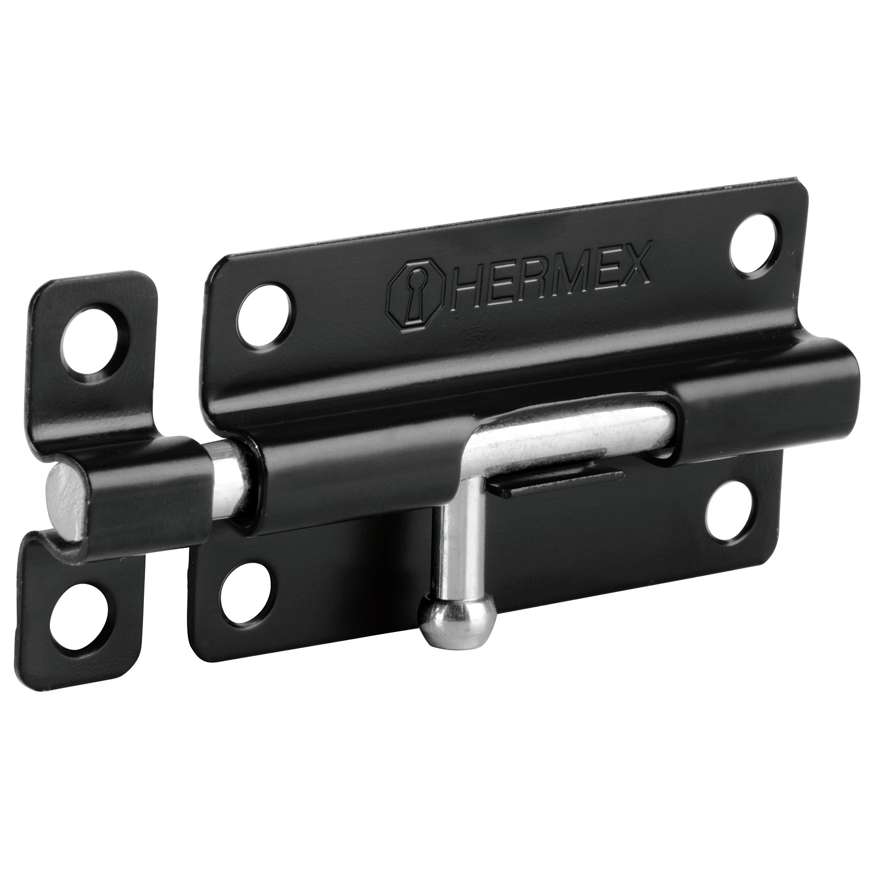Pasador de acero negro, 4", Hermex Basic