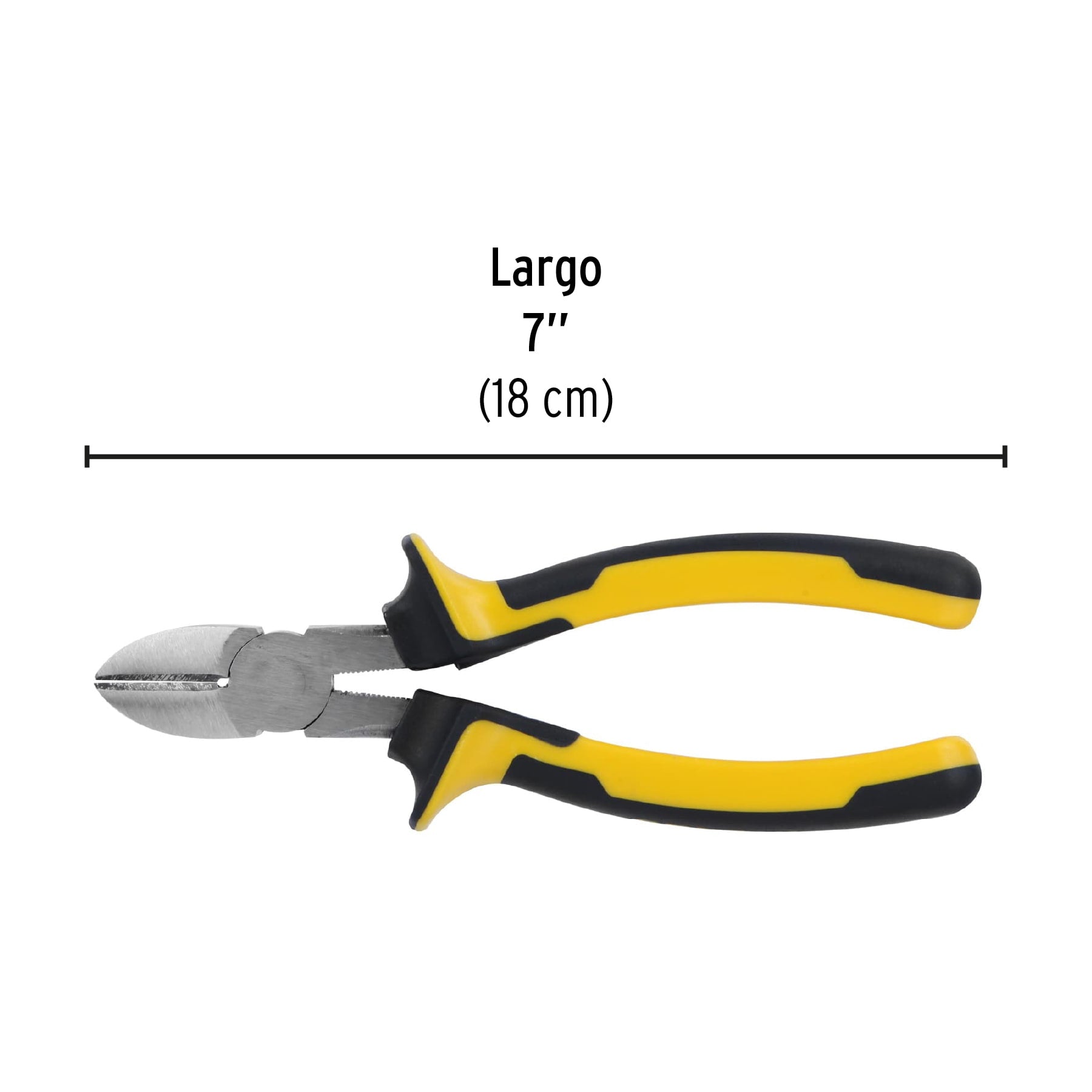 Pinza de corte diagonal 7", mango comfort grip, Pretul