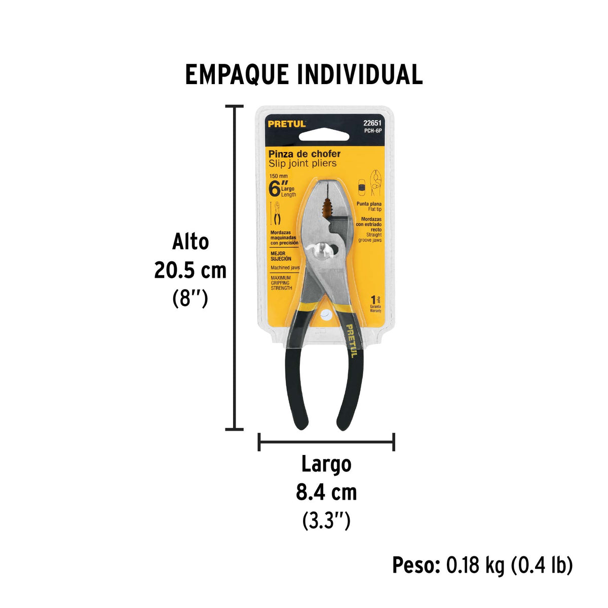 Pinza de chofer 6", pretul