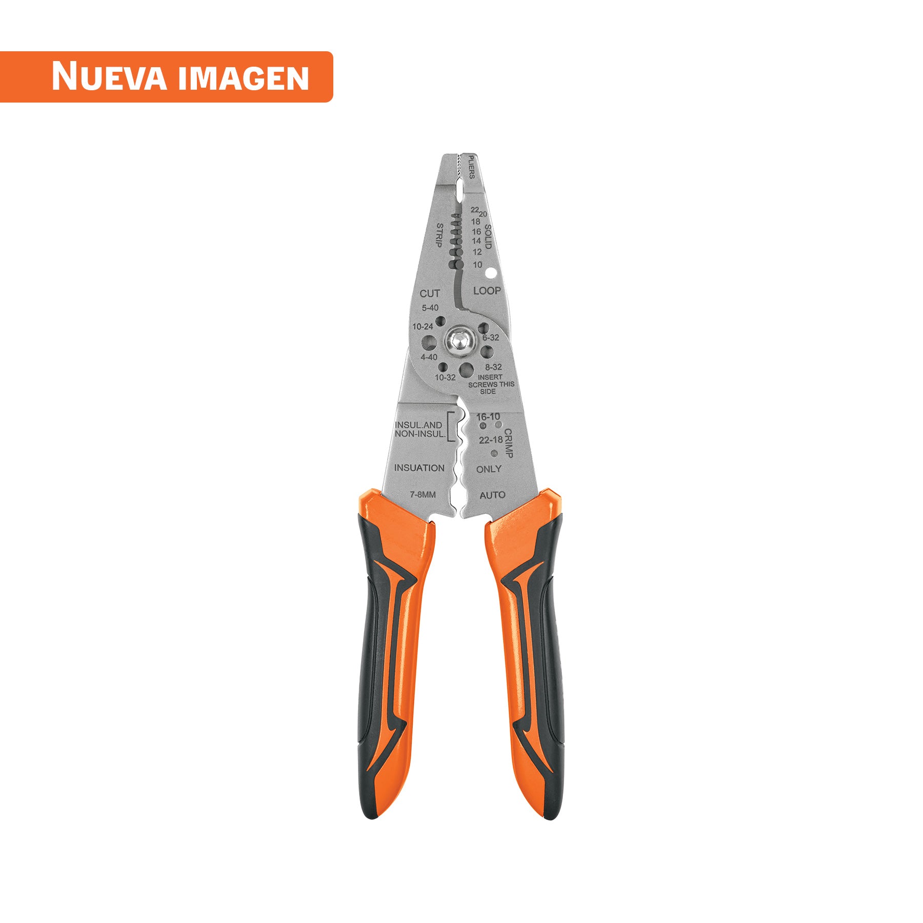 Pinza pelacables 8"