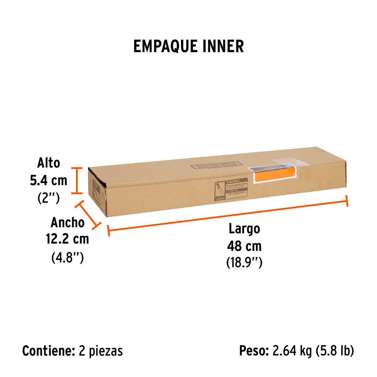 Pinza de extensión 16', mango de PVC, Truper