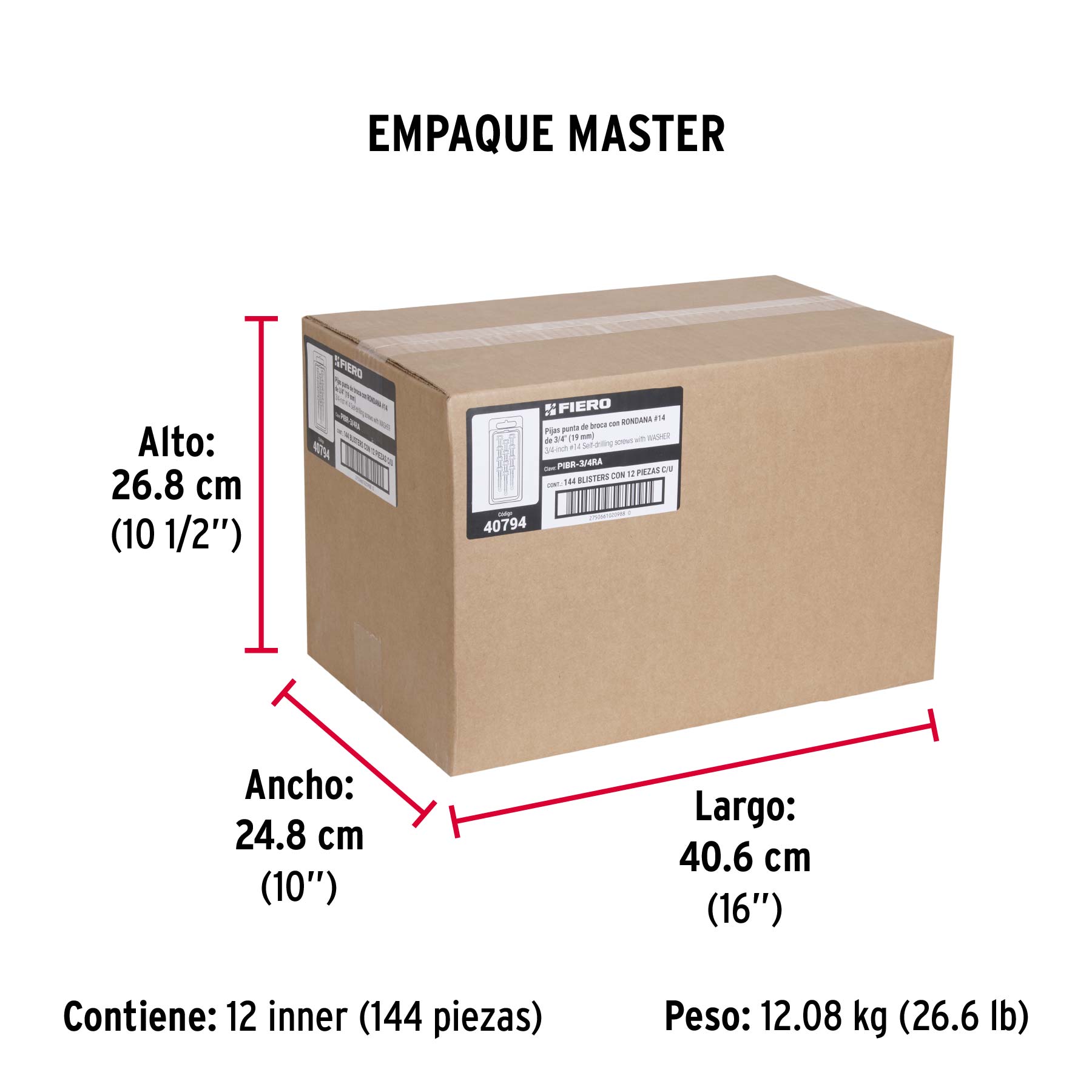 truper:PIBR-3-4RA+EM1