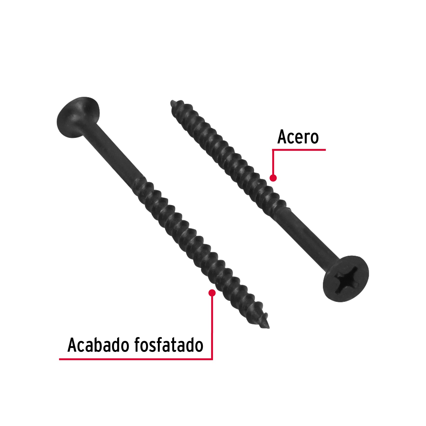 Pijas multiusos 12 x 3-1/2" caja con 100 piezas