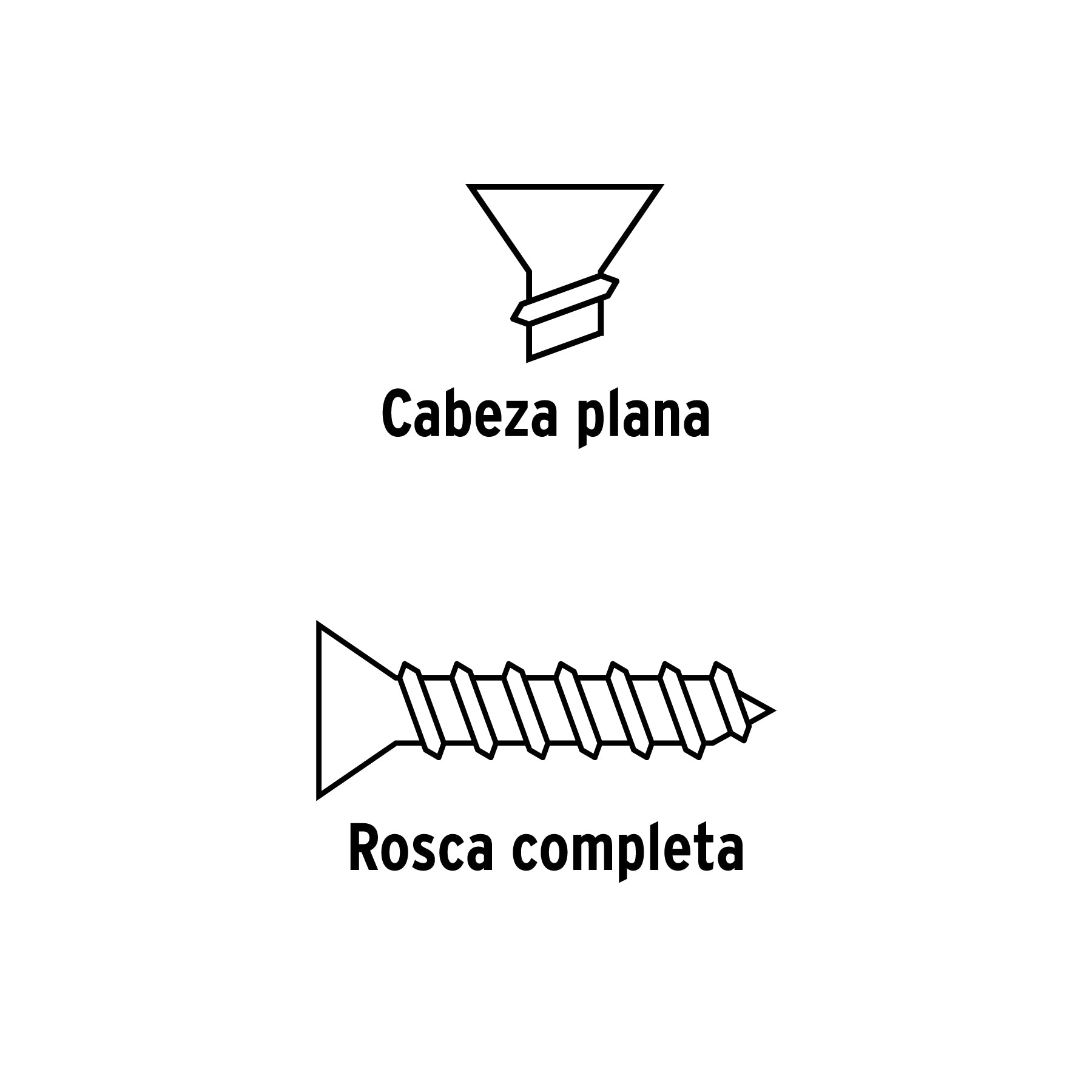 Pijas multiusos 6 x 1-5/8" caja con 100 piezas