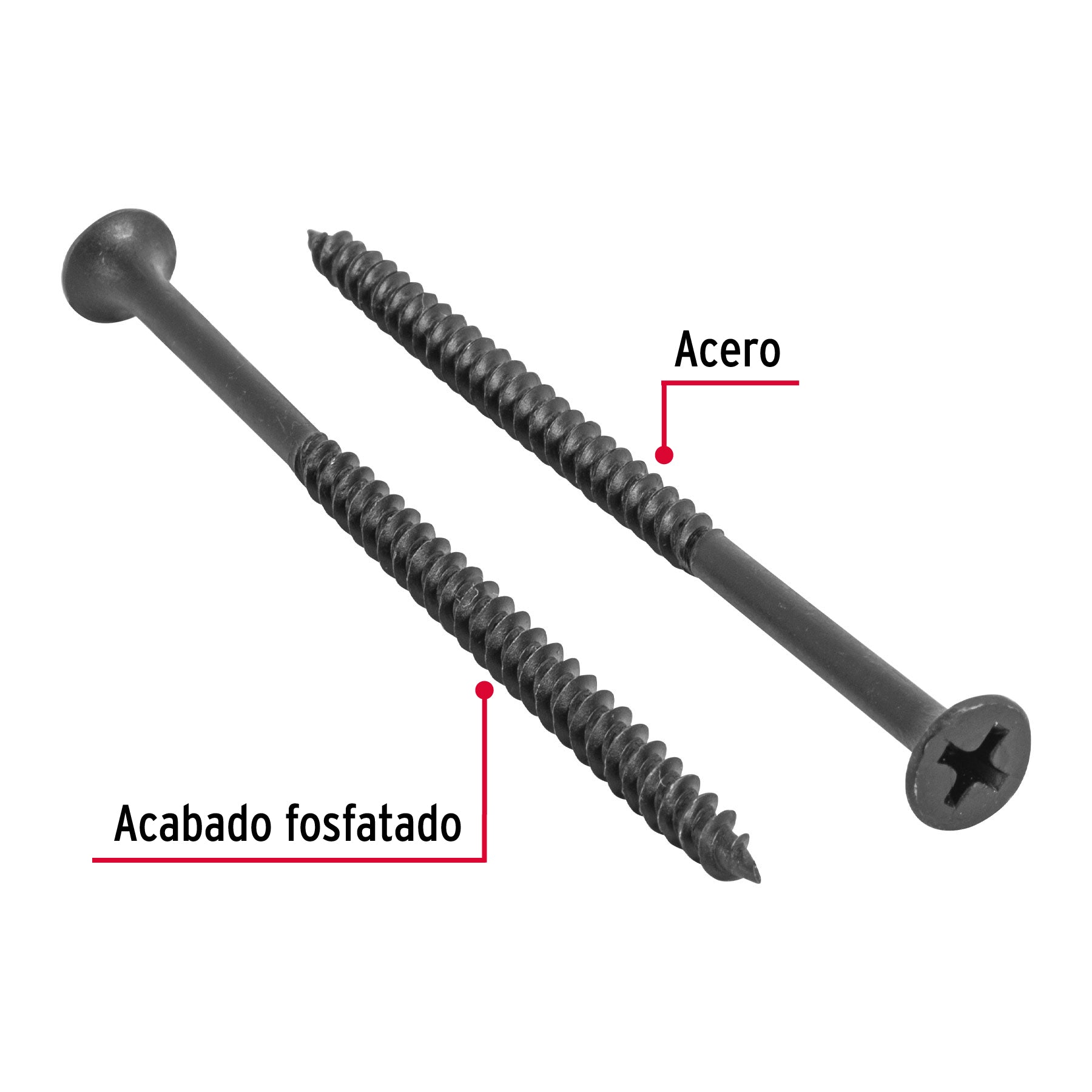 Pija multiusos 8 x 3", cuerda cerrada, caja con 100 piezas