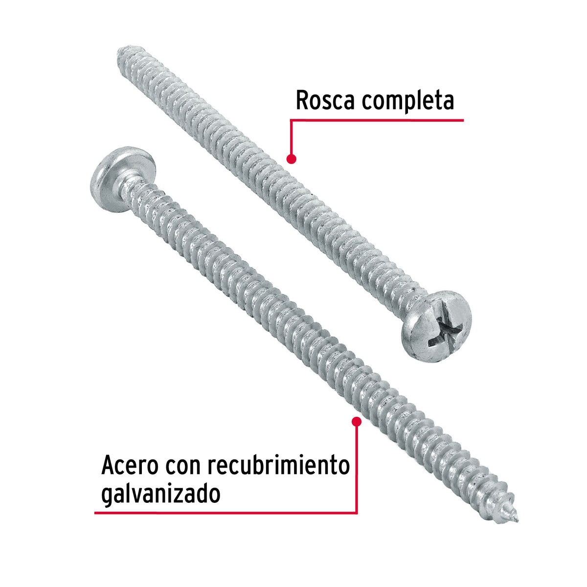 Pijas para lámina #10, 3" caja con 150 piezas