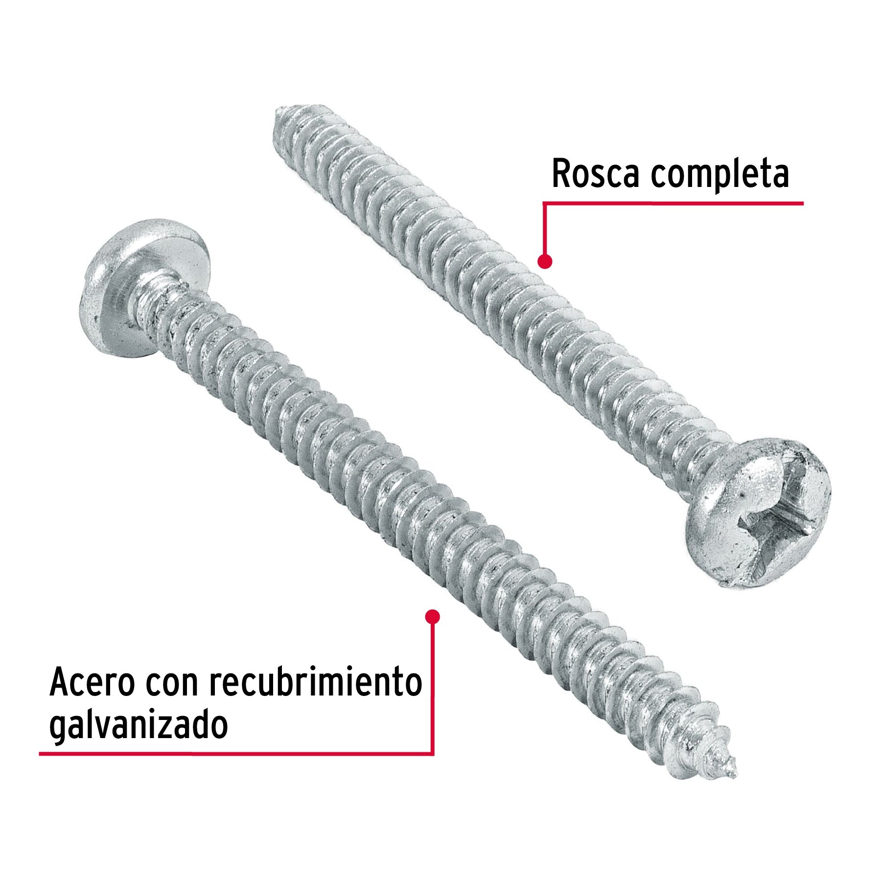 Pijas para lámina #12, 2-1/2" caja con 100 piezas